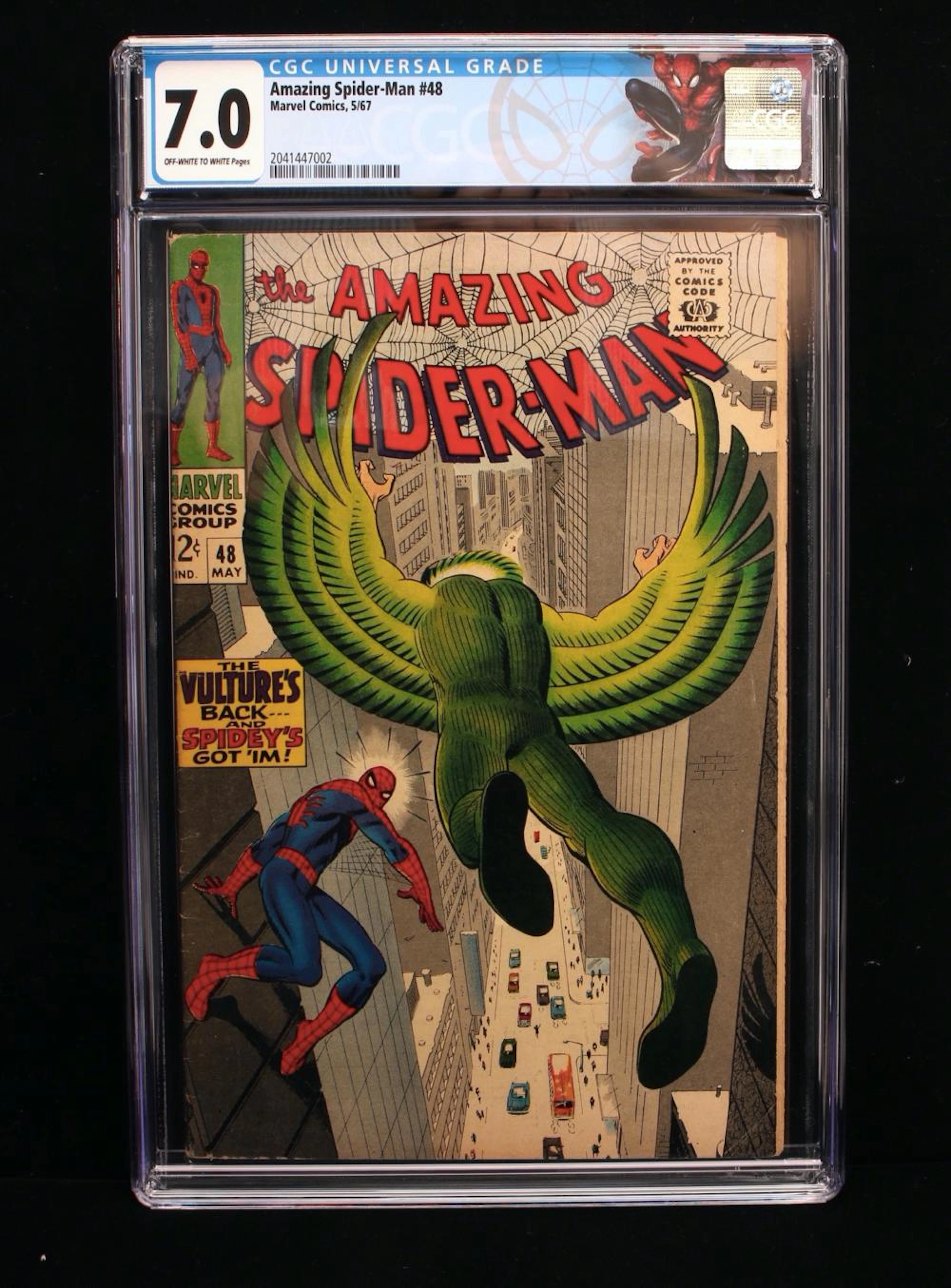 AMAZING SPIDER-MAN 48 CGC 7.0