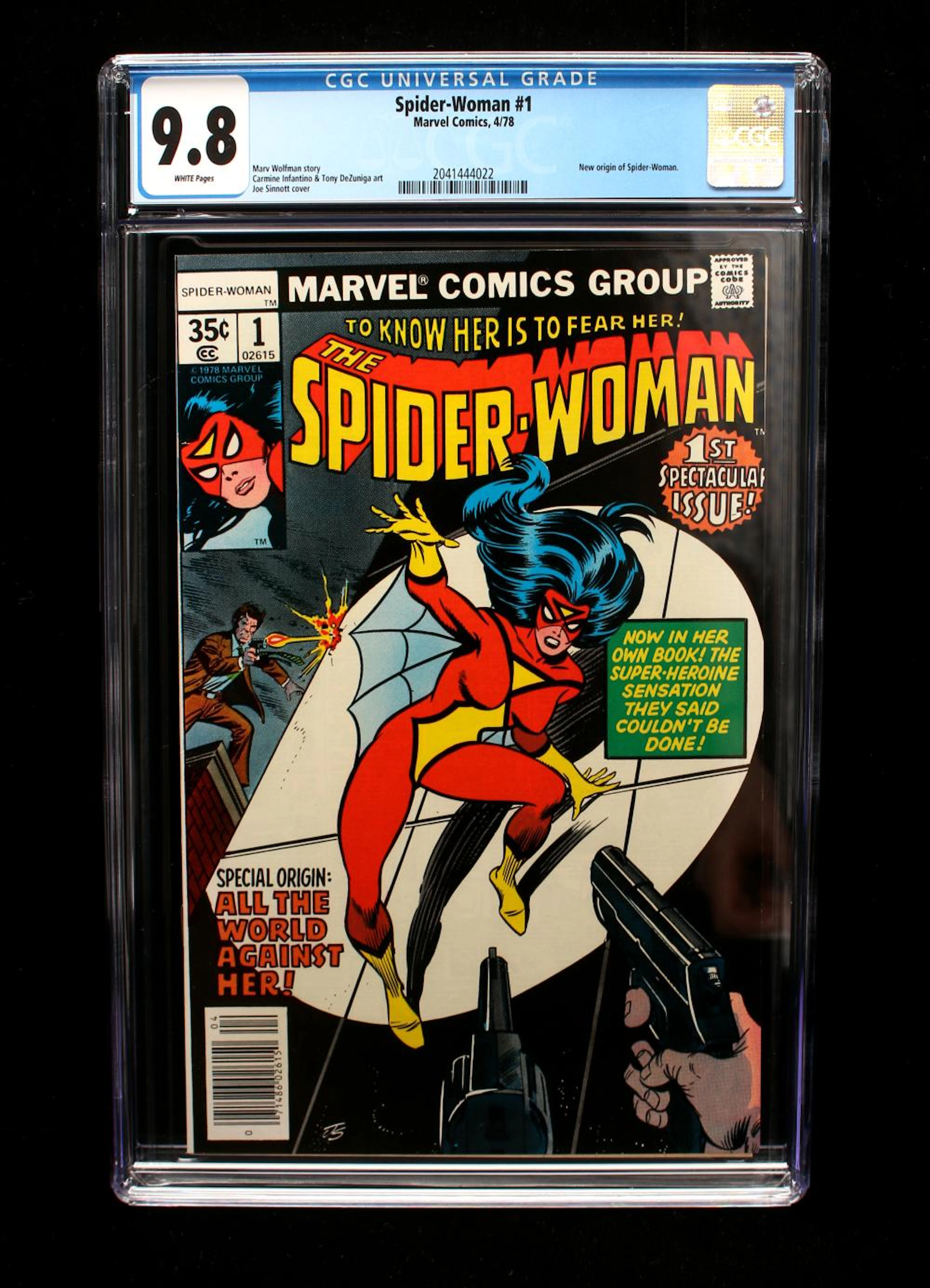 SPIDER-WOMAN (78) 1 CGC 9.8