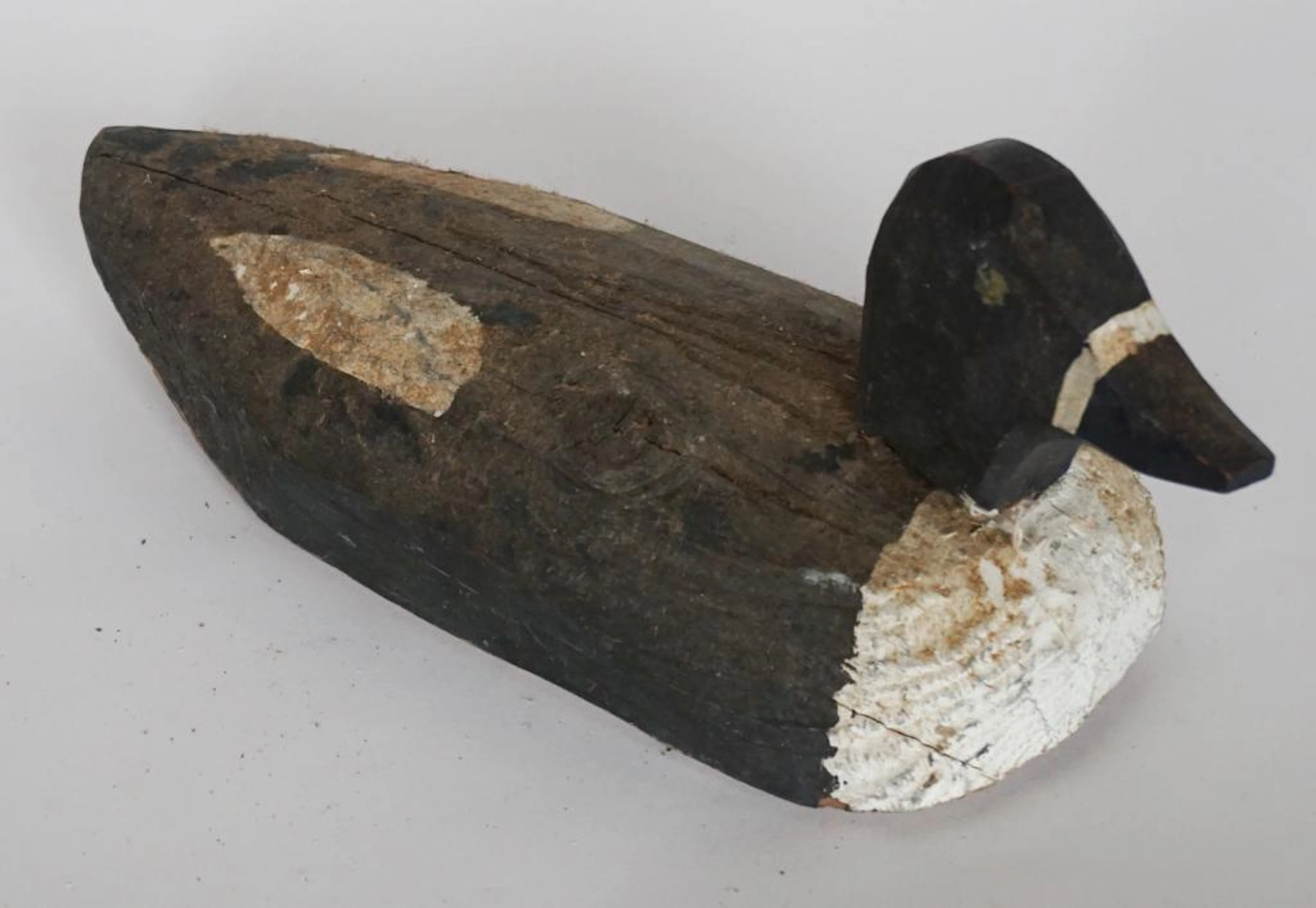 Antique Primitive Chip Carved Duck Decoy