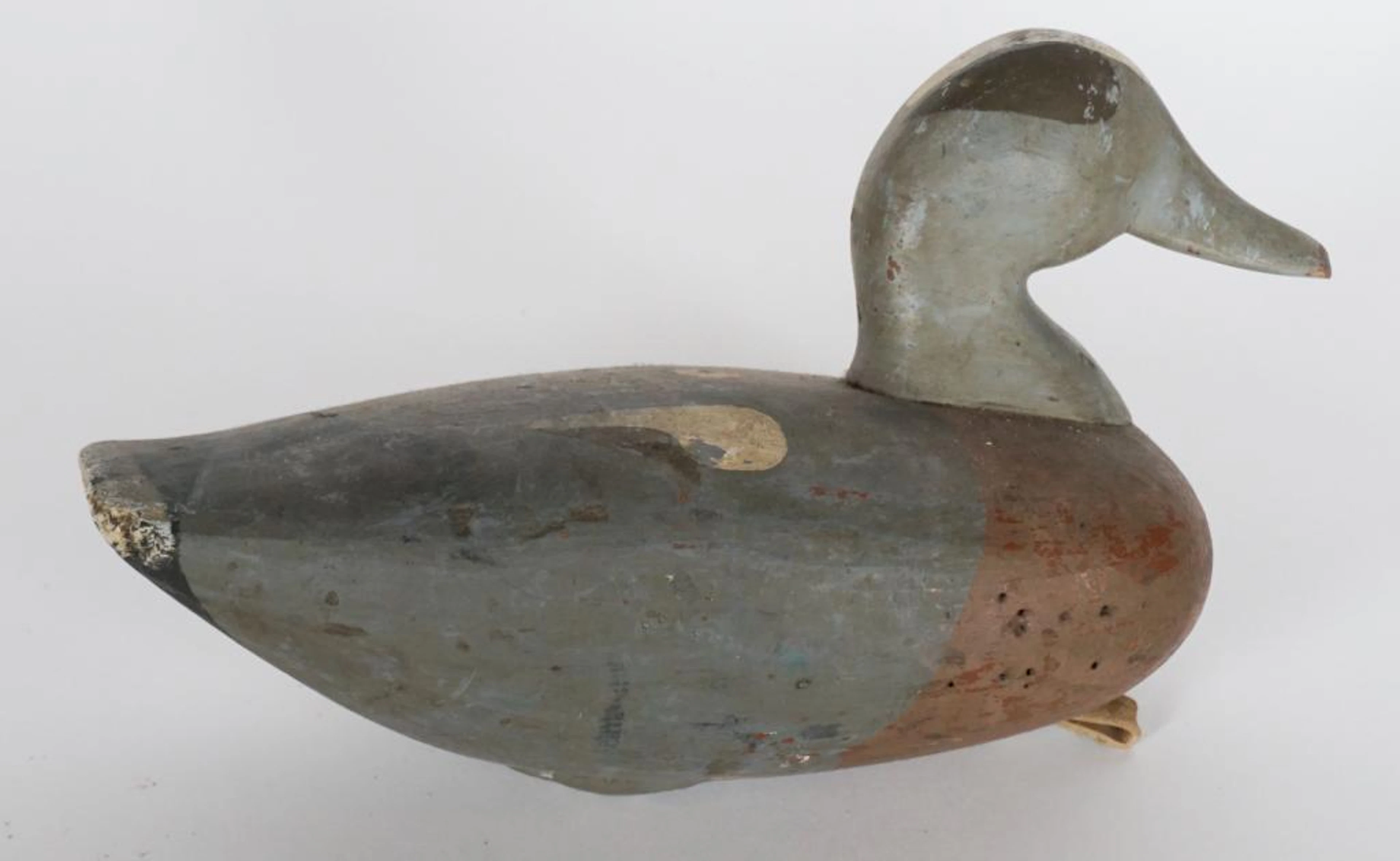 North Carolina Carved & Painted Widgeon Duck Decoy