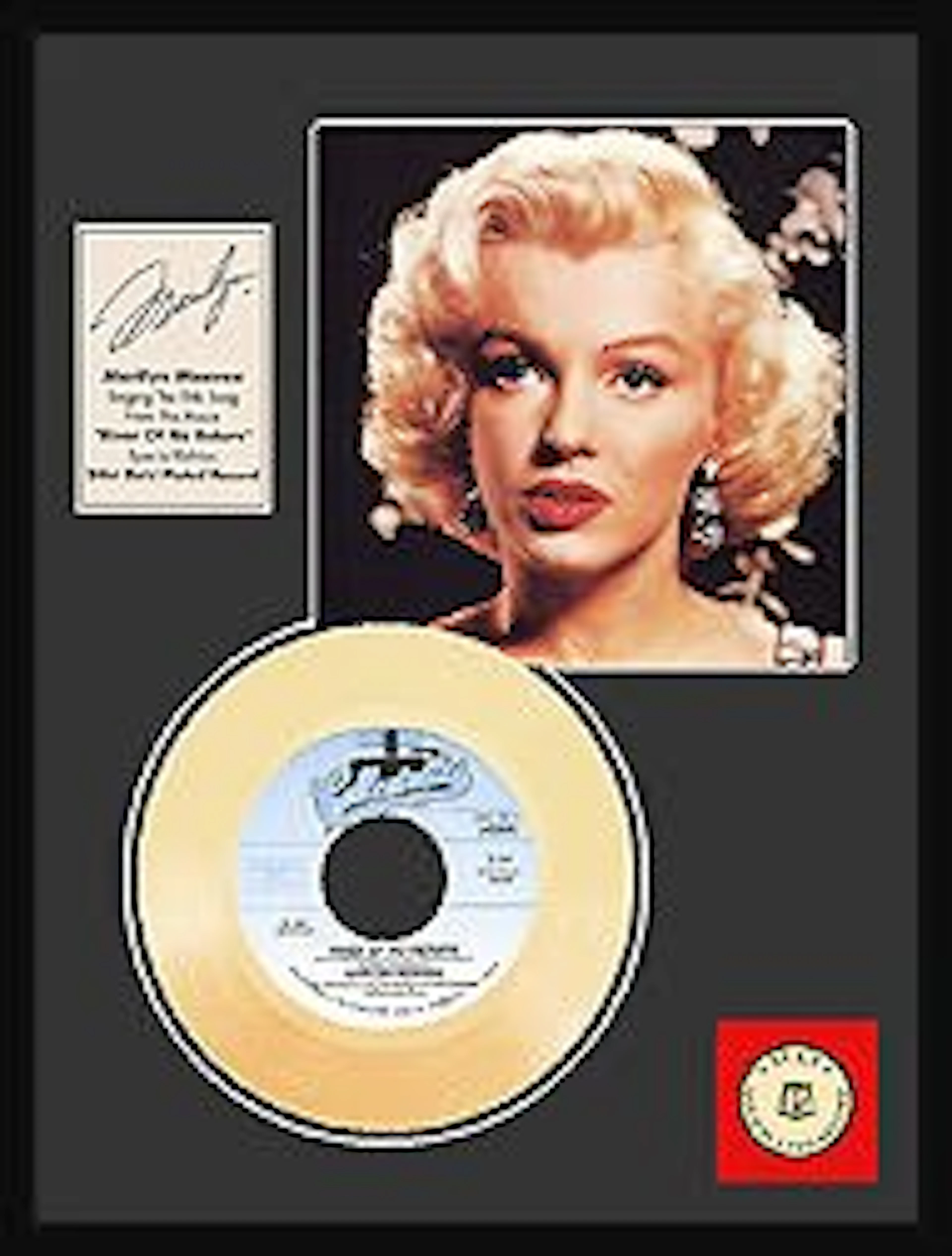 39: MARILYN MONROE ''River of No Return'' Gold Record -
