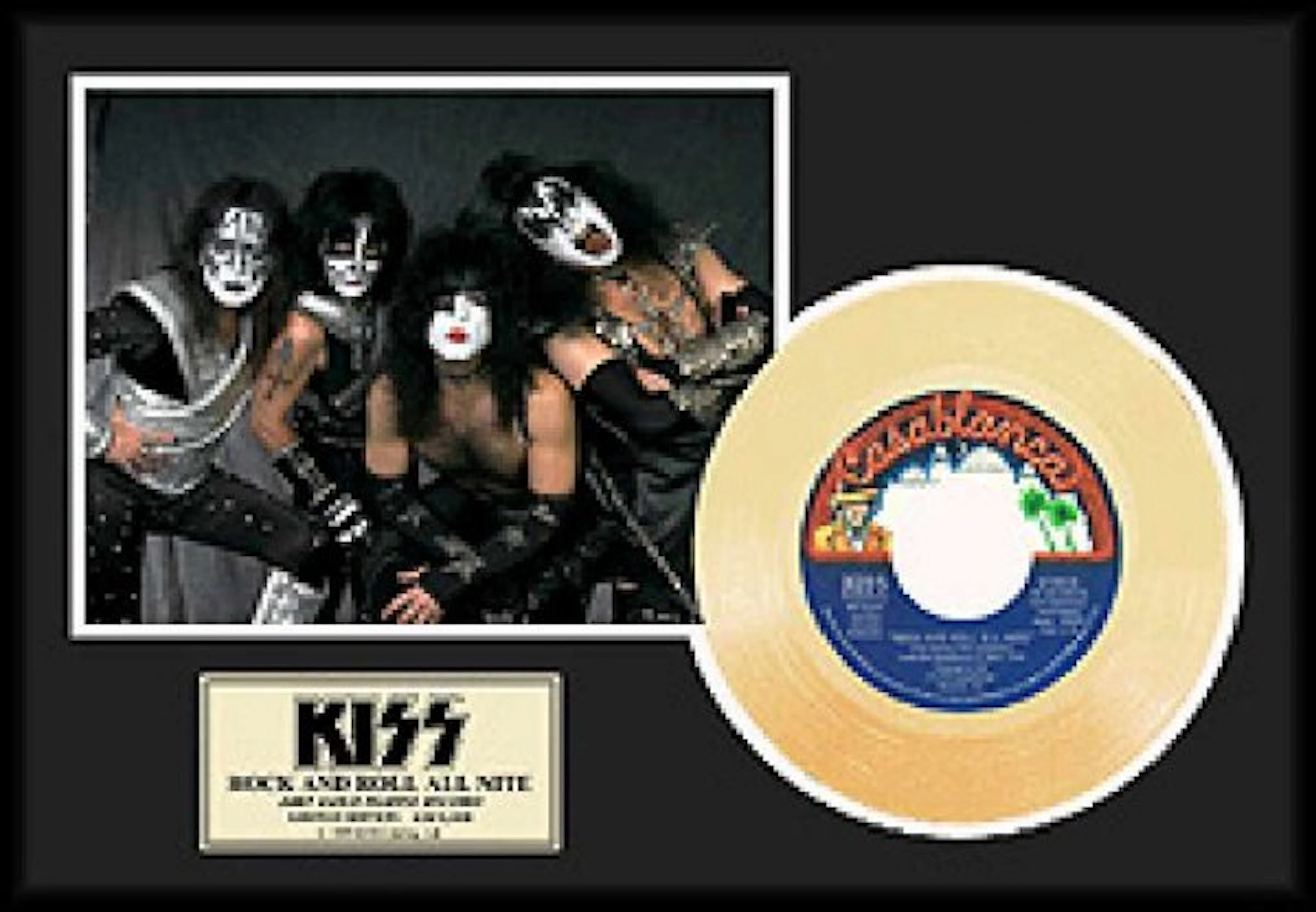 2398: 'Rock N Roll All Nite'' Gold Record -Fan Favorite