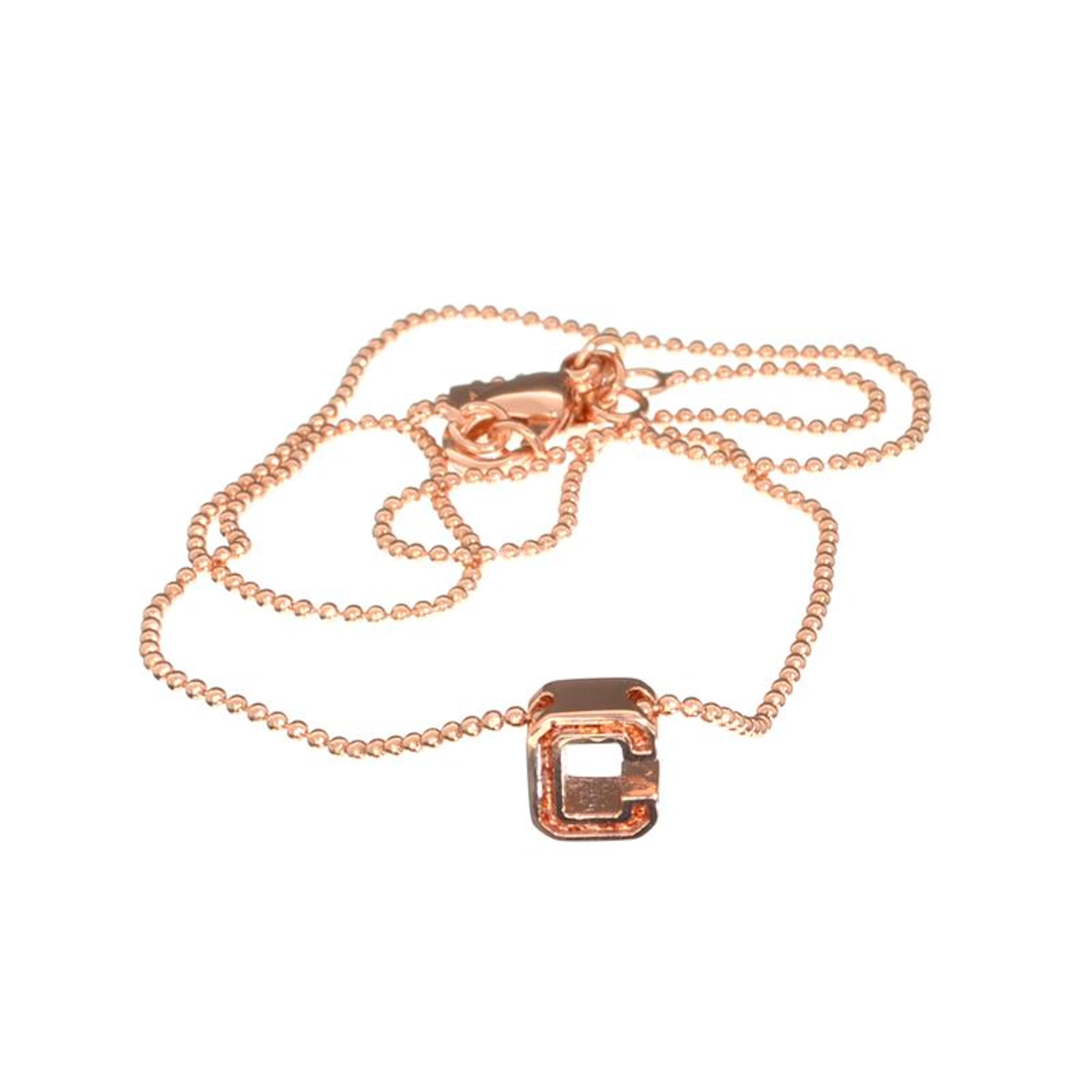 Fine Jewelry COACH Stainless Steel Rose Gold Tone