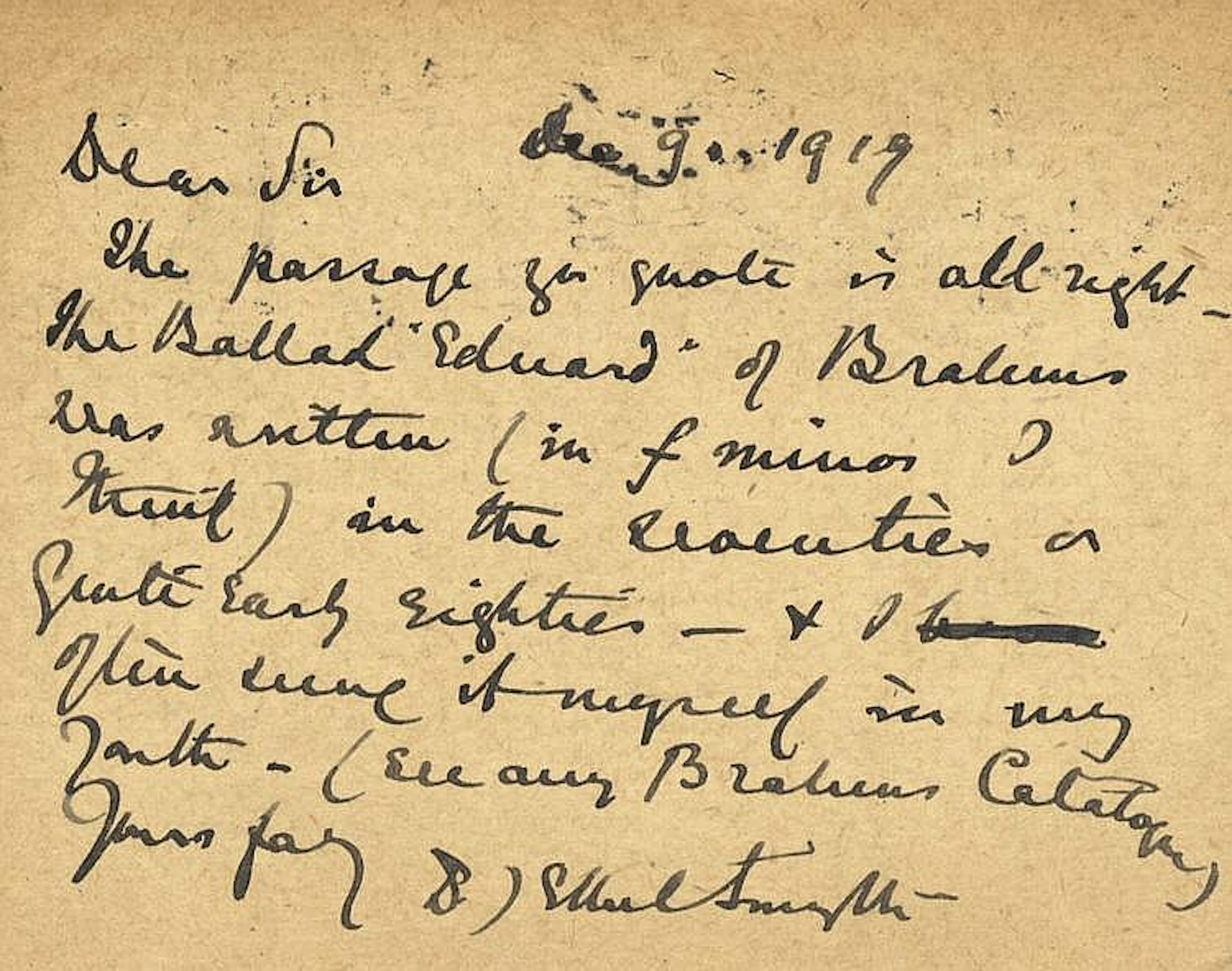 FEMALE COMPOSERS: Selection of vintage signed