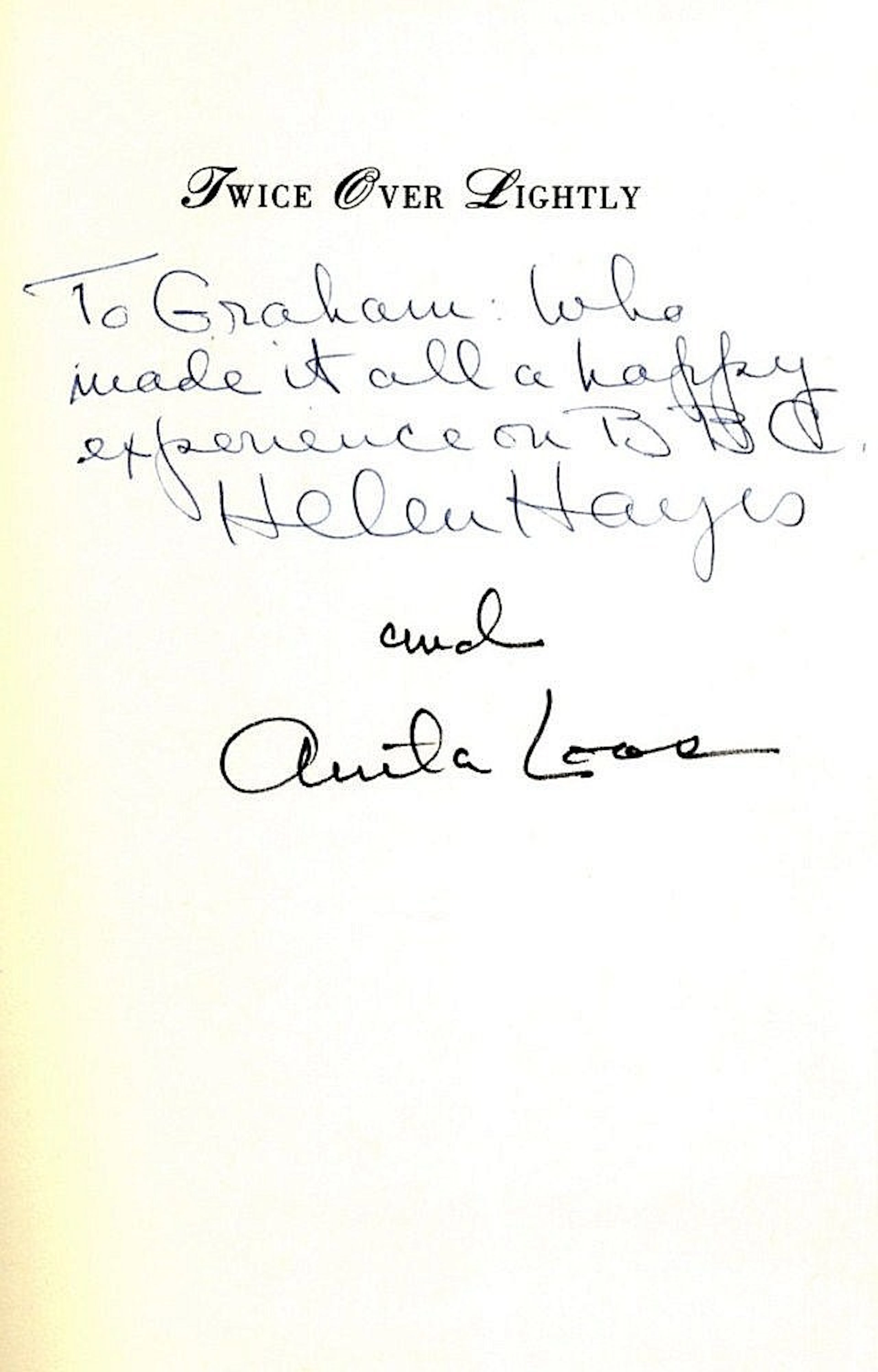 SIGNED BOOKS: Miscellaneous selection of signed