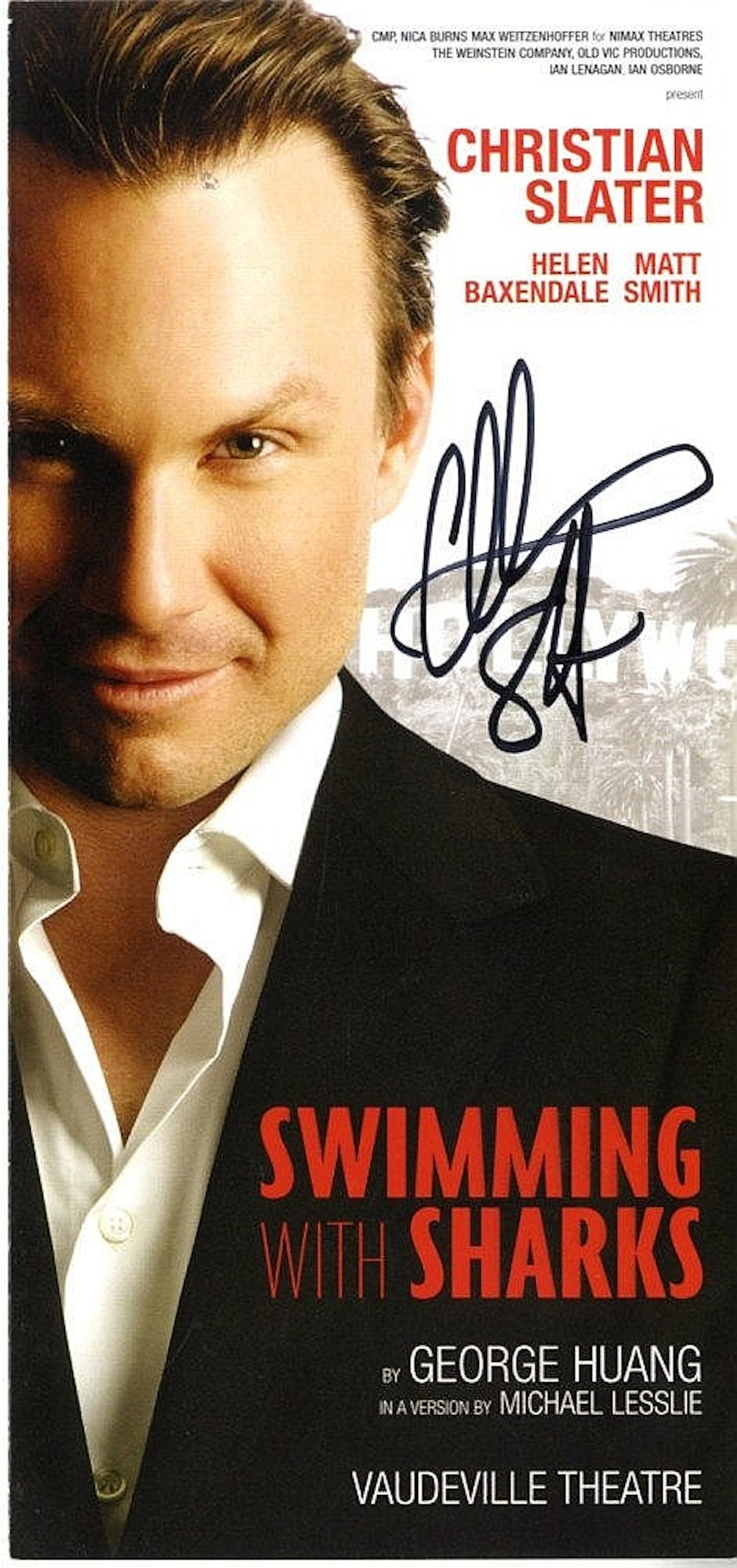 AUTOGRAPHS: THEATRE: Selection of slim 8vo printed