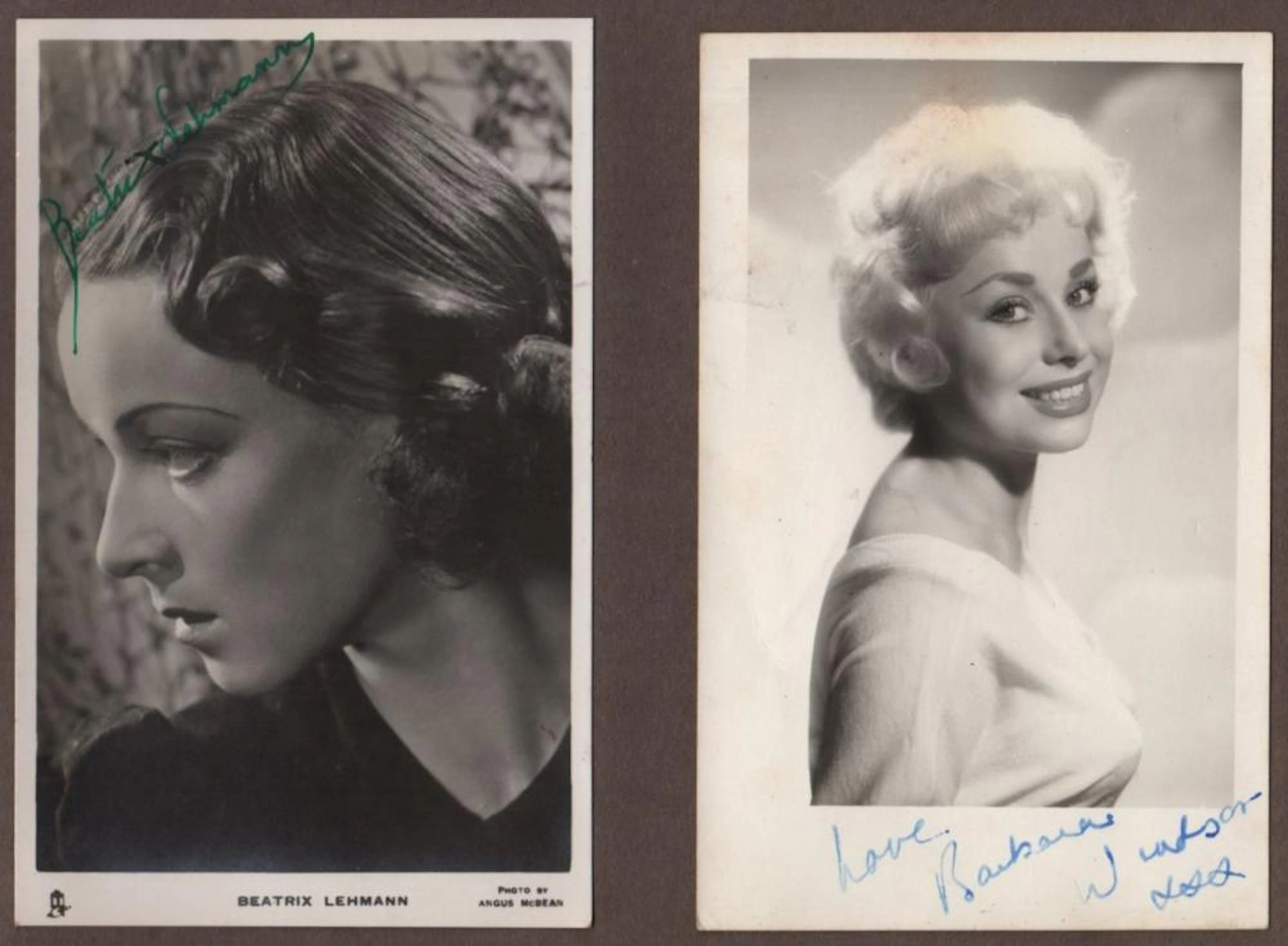 ENTERTAINMENT: A photograph album containing over 40...