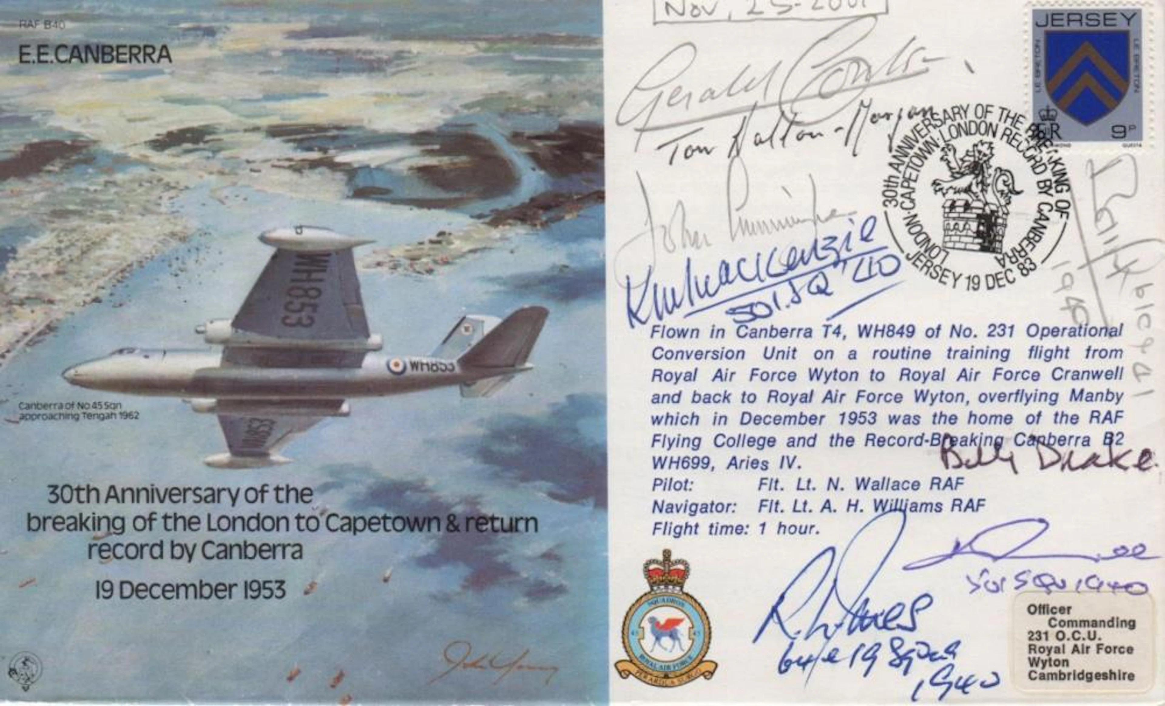 BATTLE OF BRITAIN: Selection of multiple signed commemorati