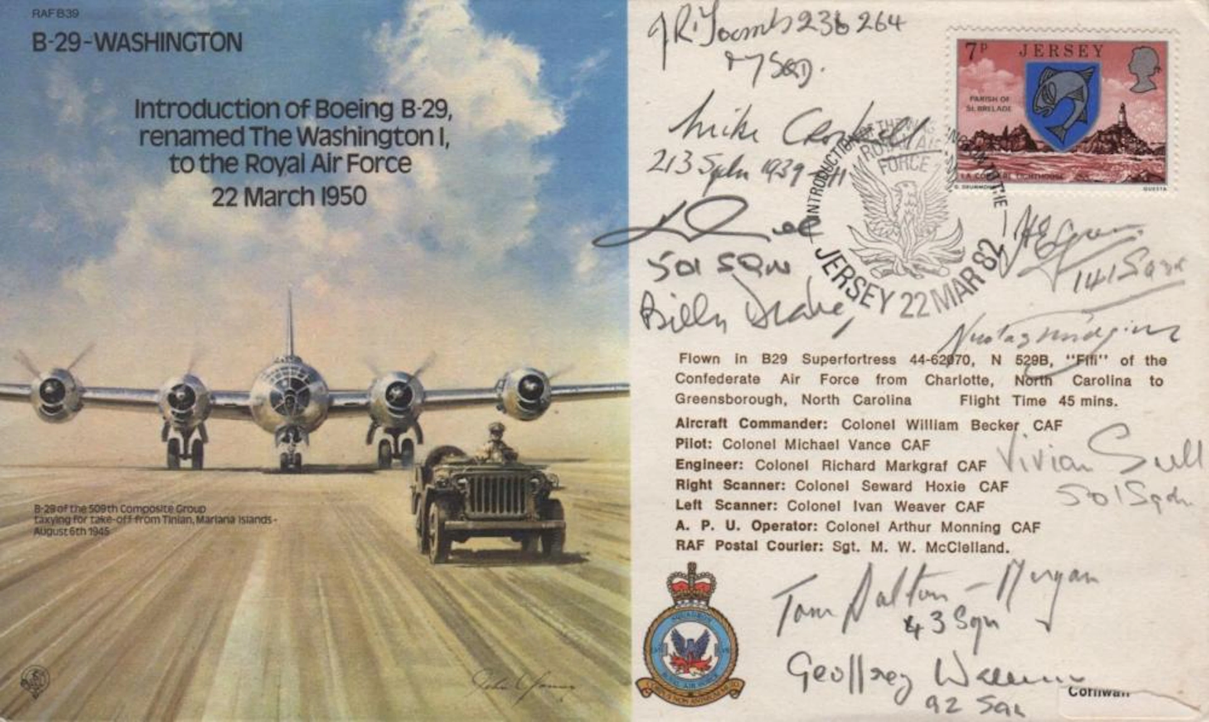BATTLE OF BRITAIN: Selection of multiple signed commemorati