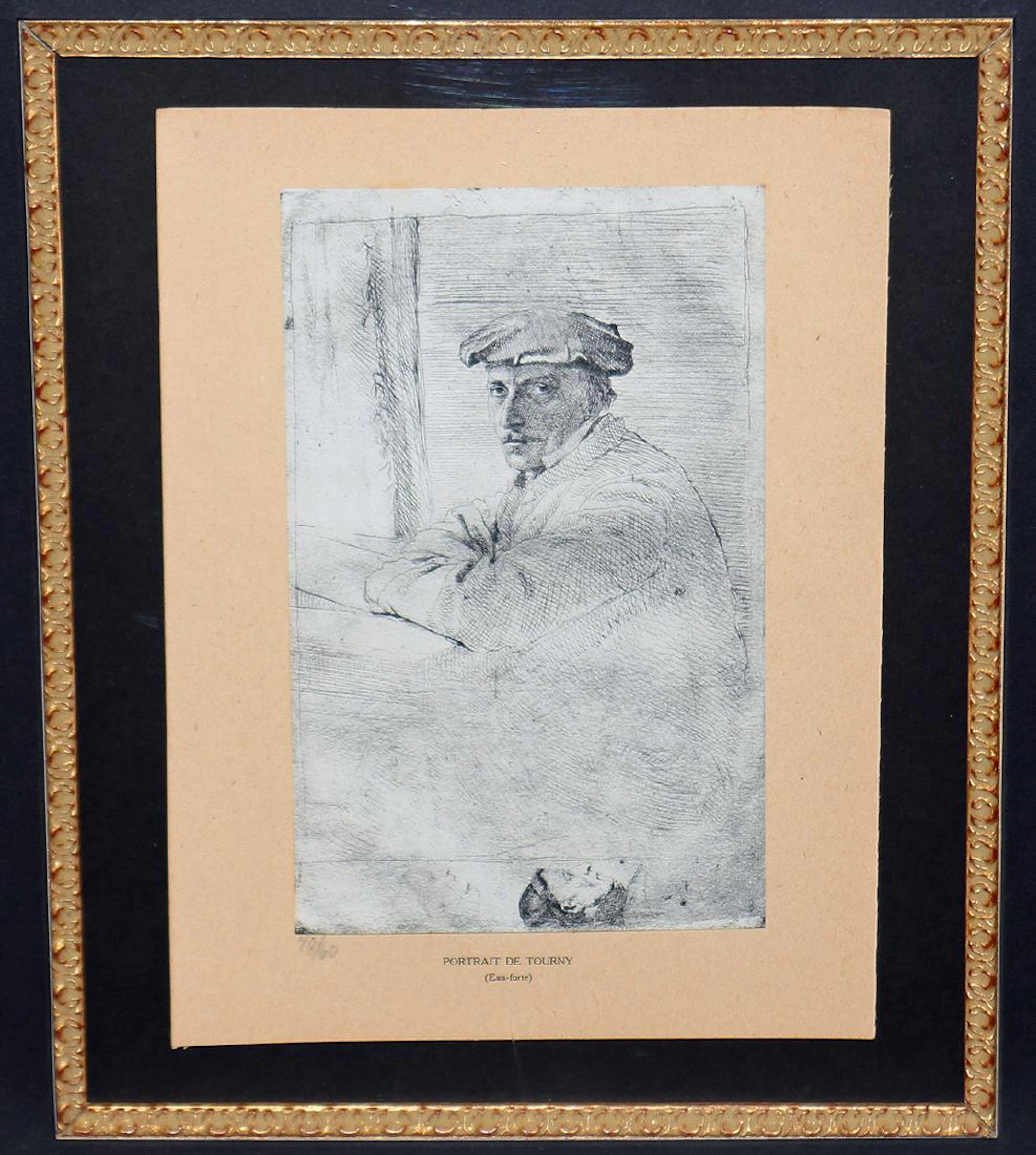 Edgar degas - portrait de tourny