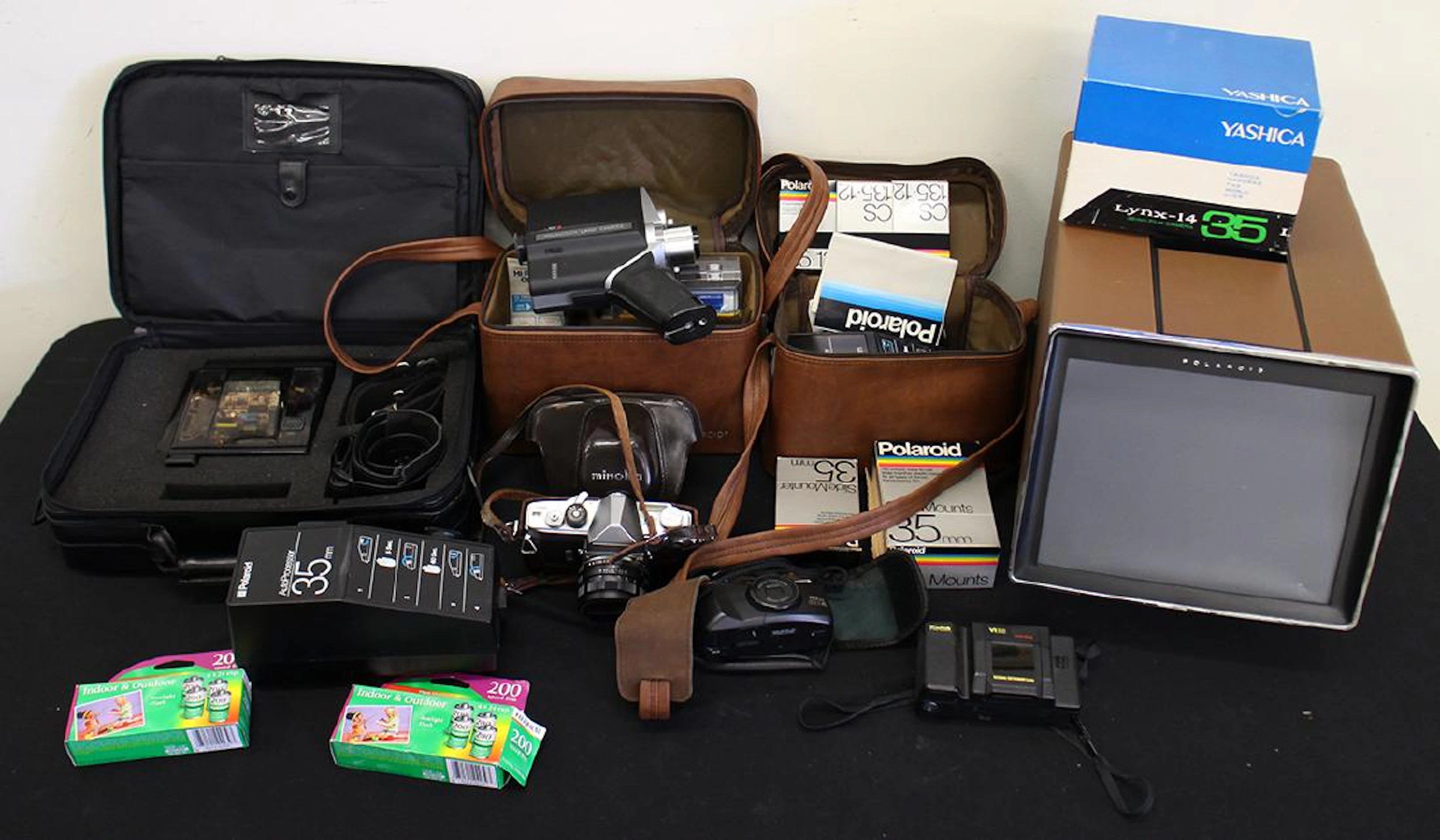 Vintage camera collection
