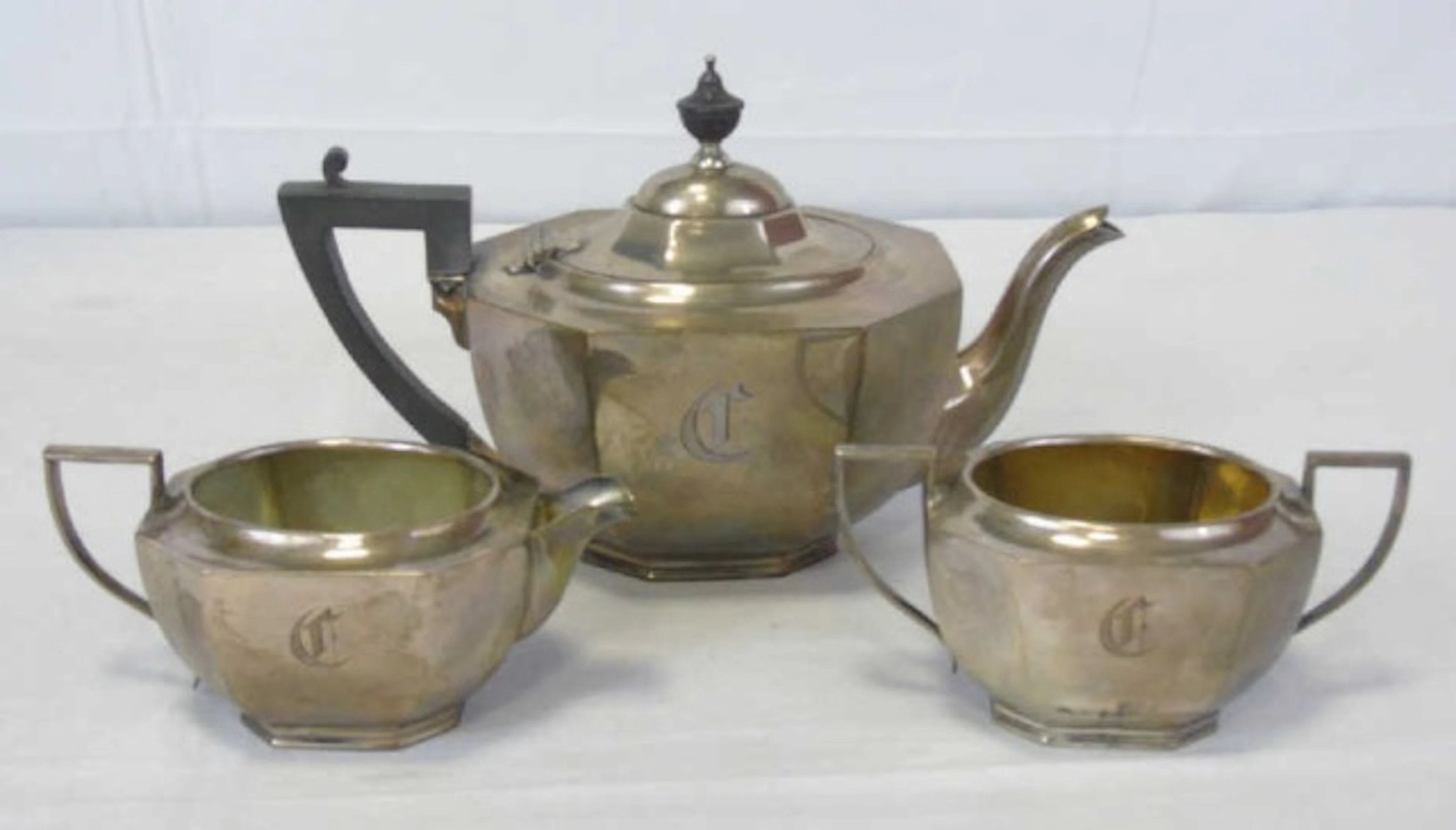 Antique Birks Sterling Silver Tea Service