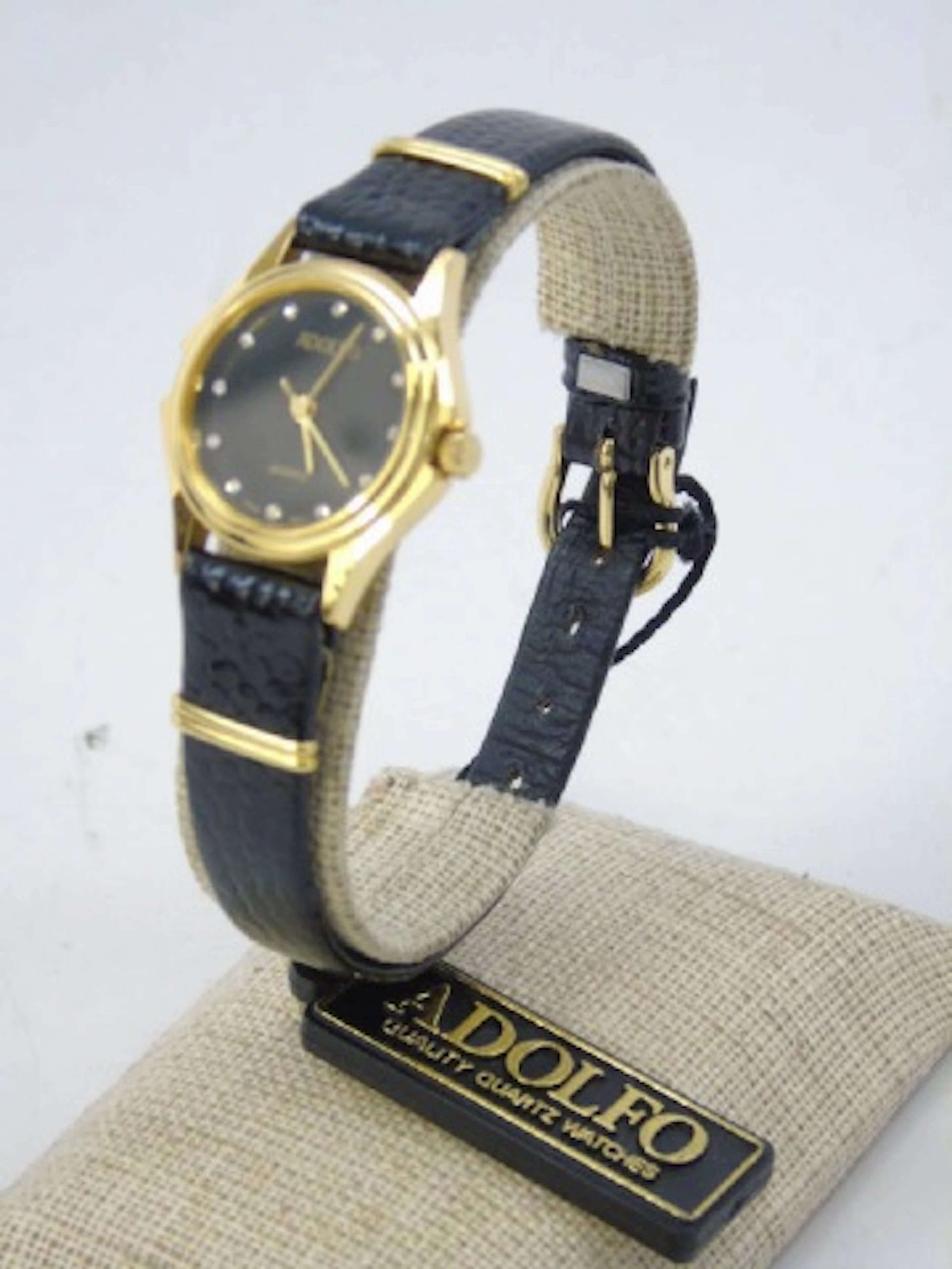 Diamond Adolfo Swiss Made Ladies Watch in Box