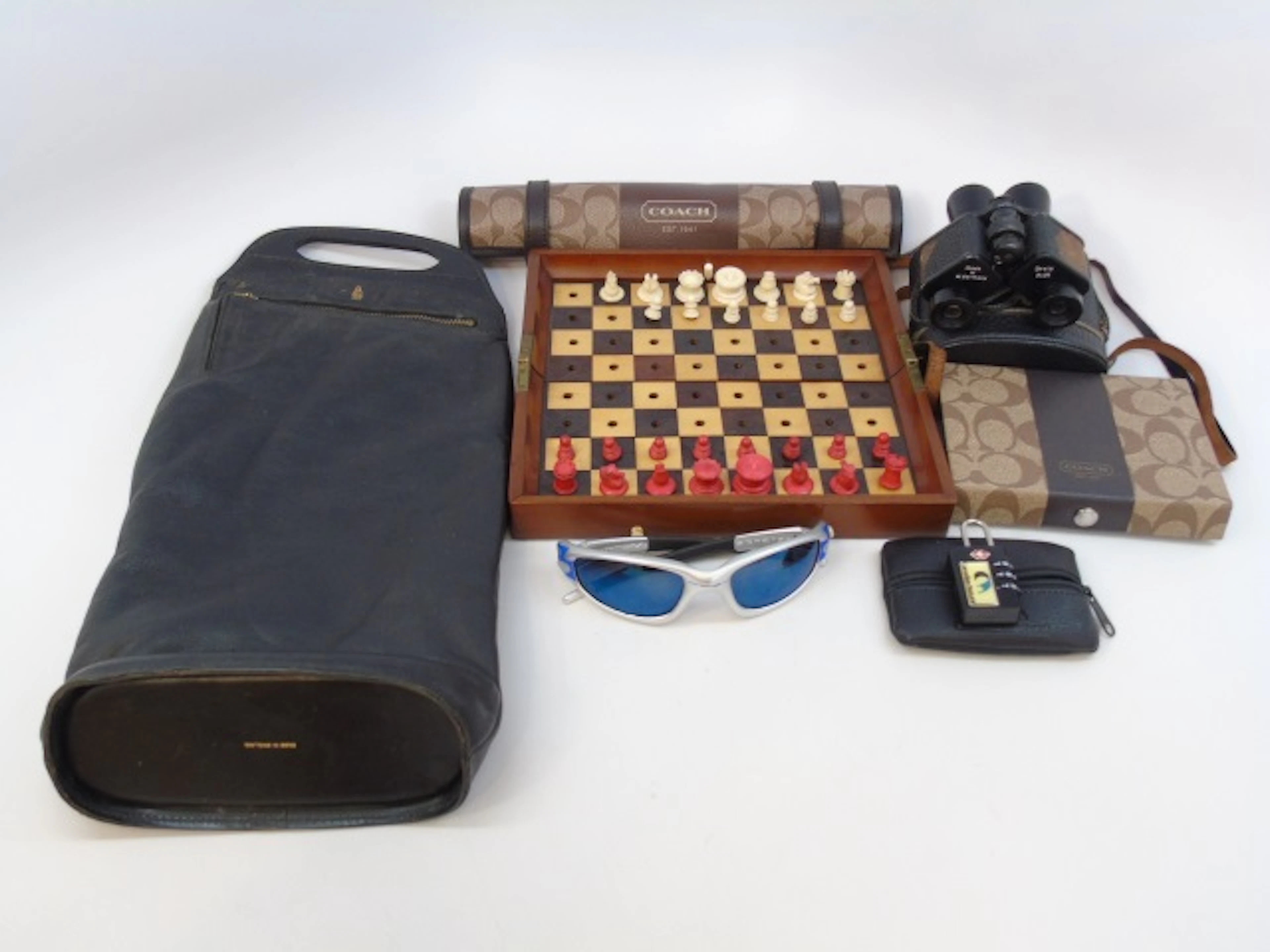 Group of Designer & Games Items Coach Mark Cross