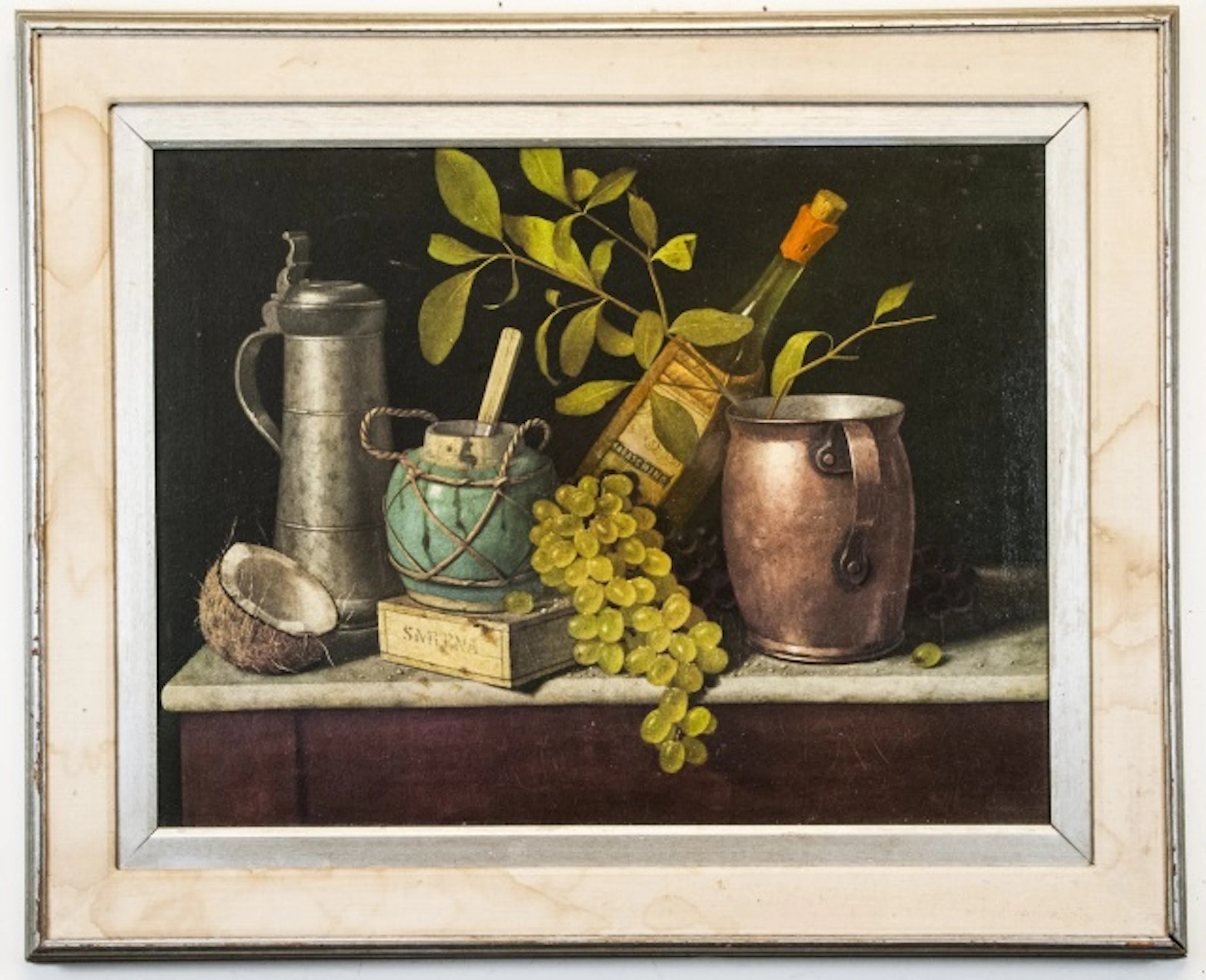 William Harnett Print On Canvas Still Life