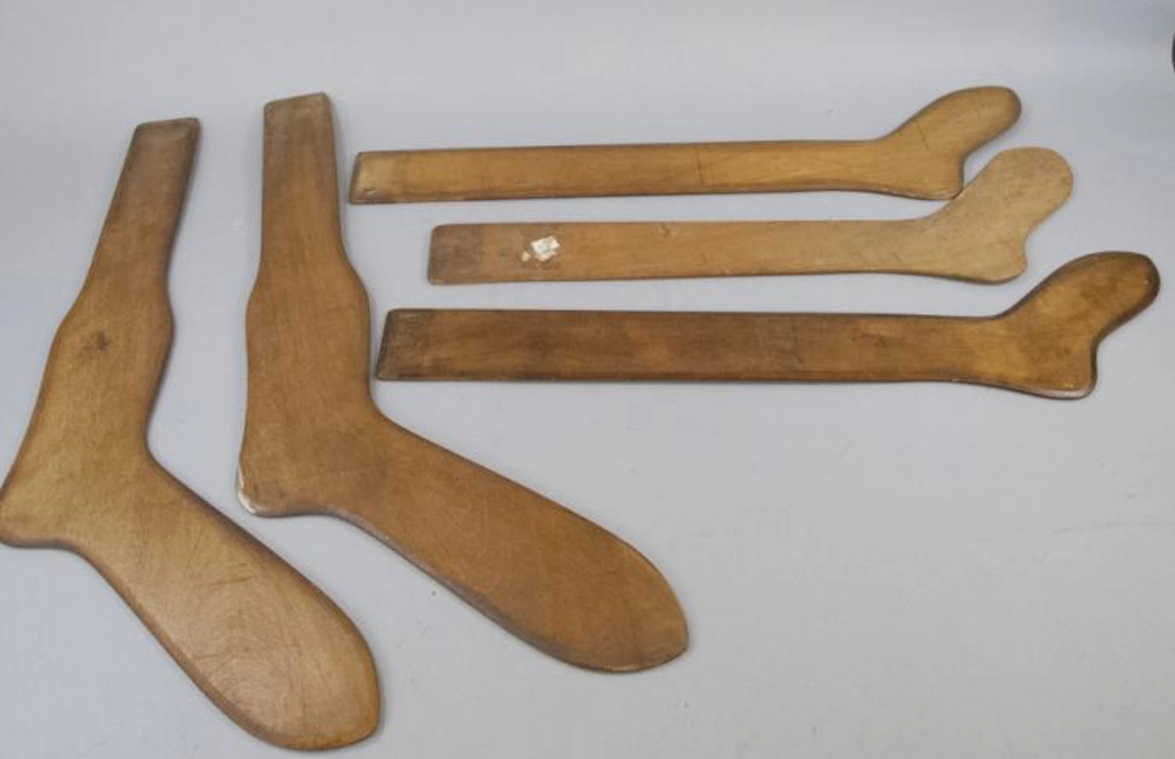 5 Vintage Jos. T. Pearson & Sons Sock Stretchers