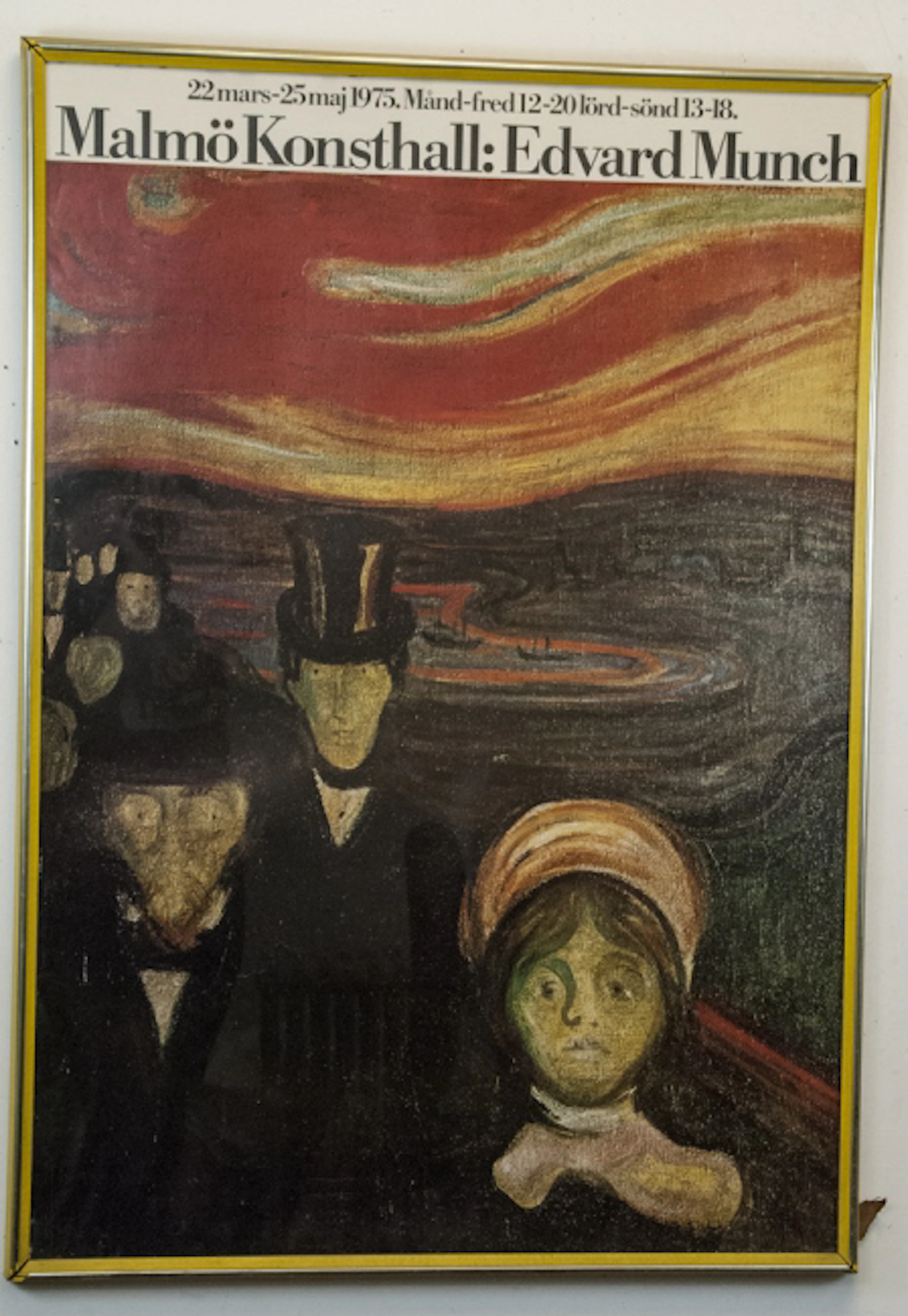 Vintage Poster - Malmo Konsthall Edvard Munch