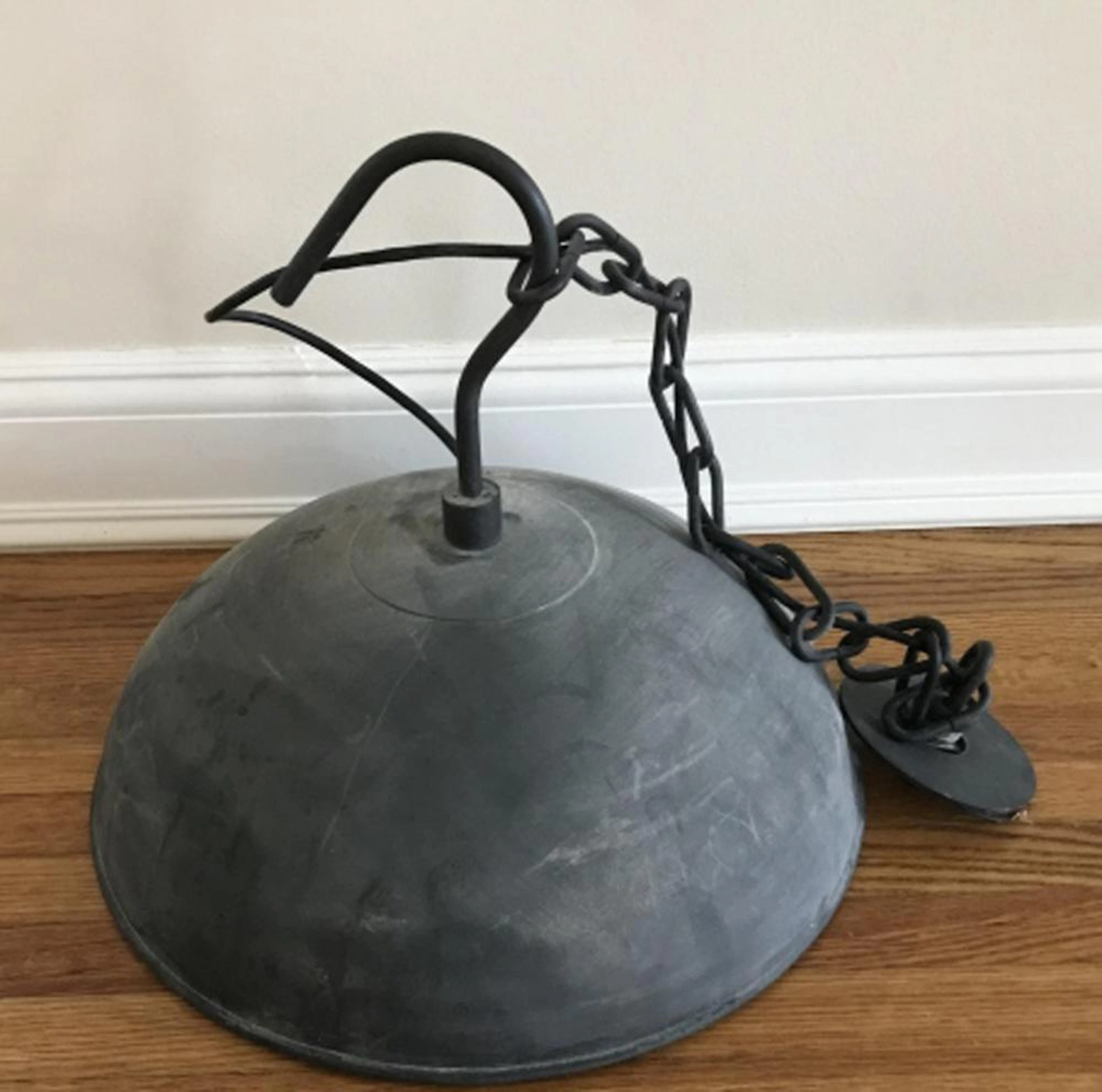 Contemporary Industrial Style Domed Chandelier