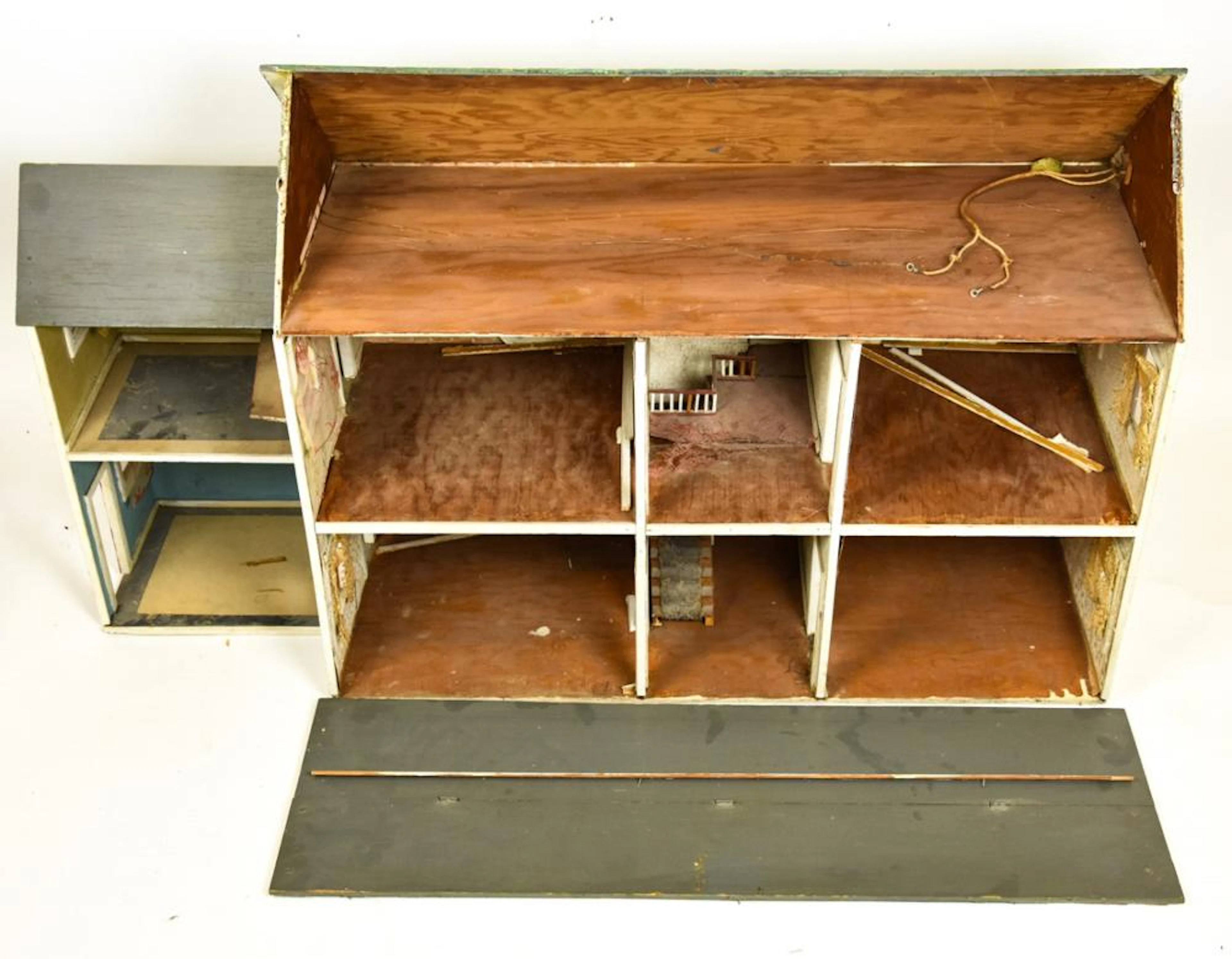 Antique 20th C Replica of a Tynietoy Dollhouse