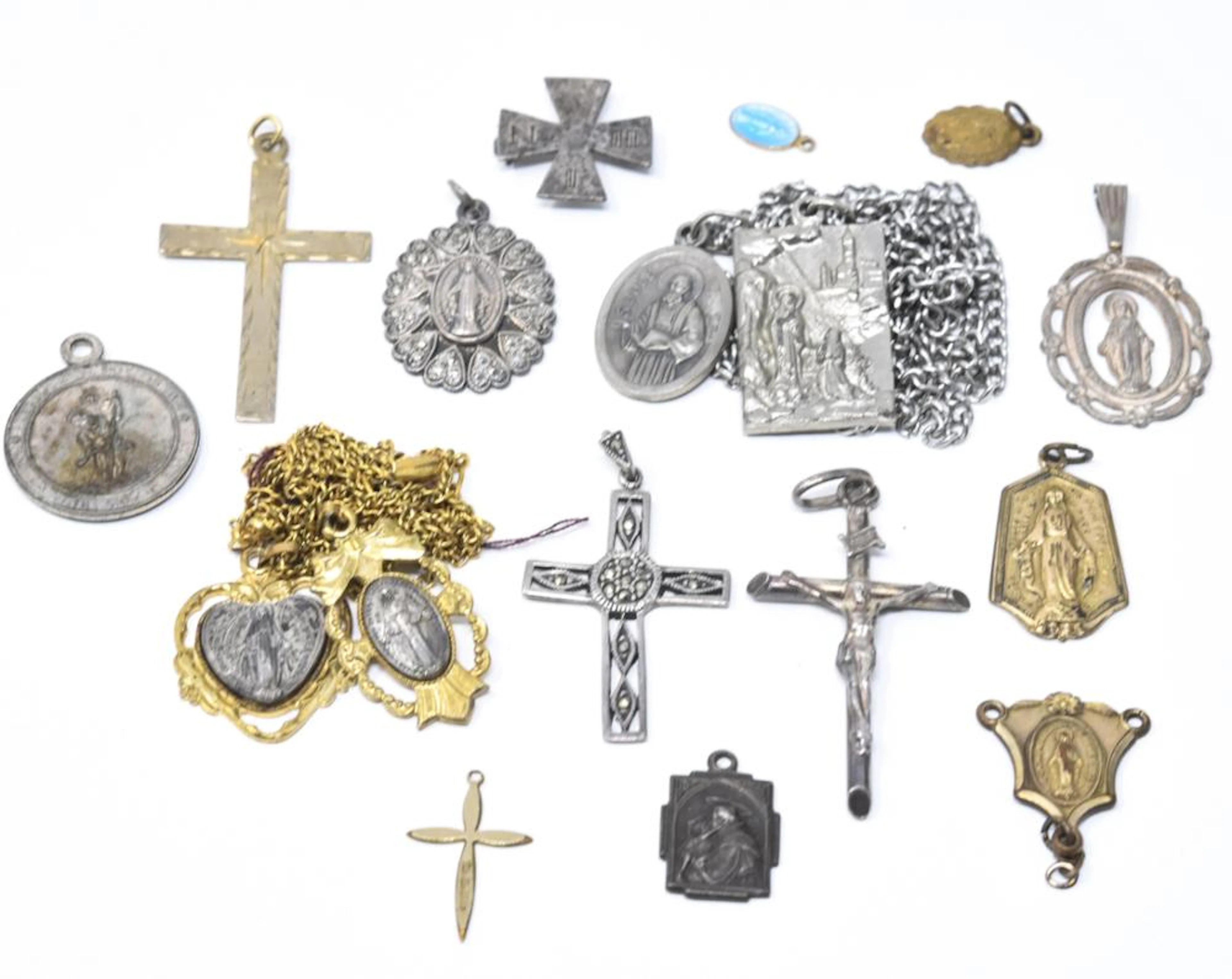 Antique & Vintage Religious Jewelry Group Lot