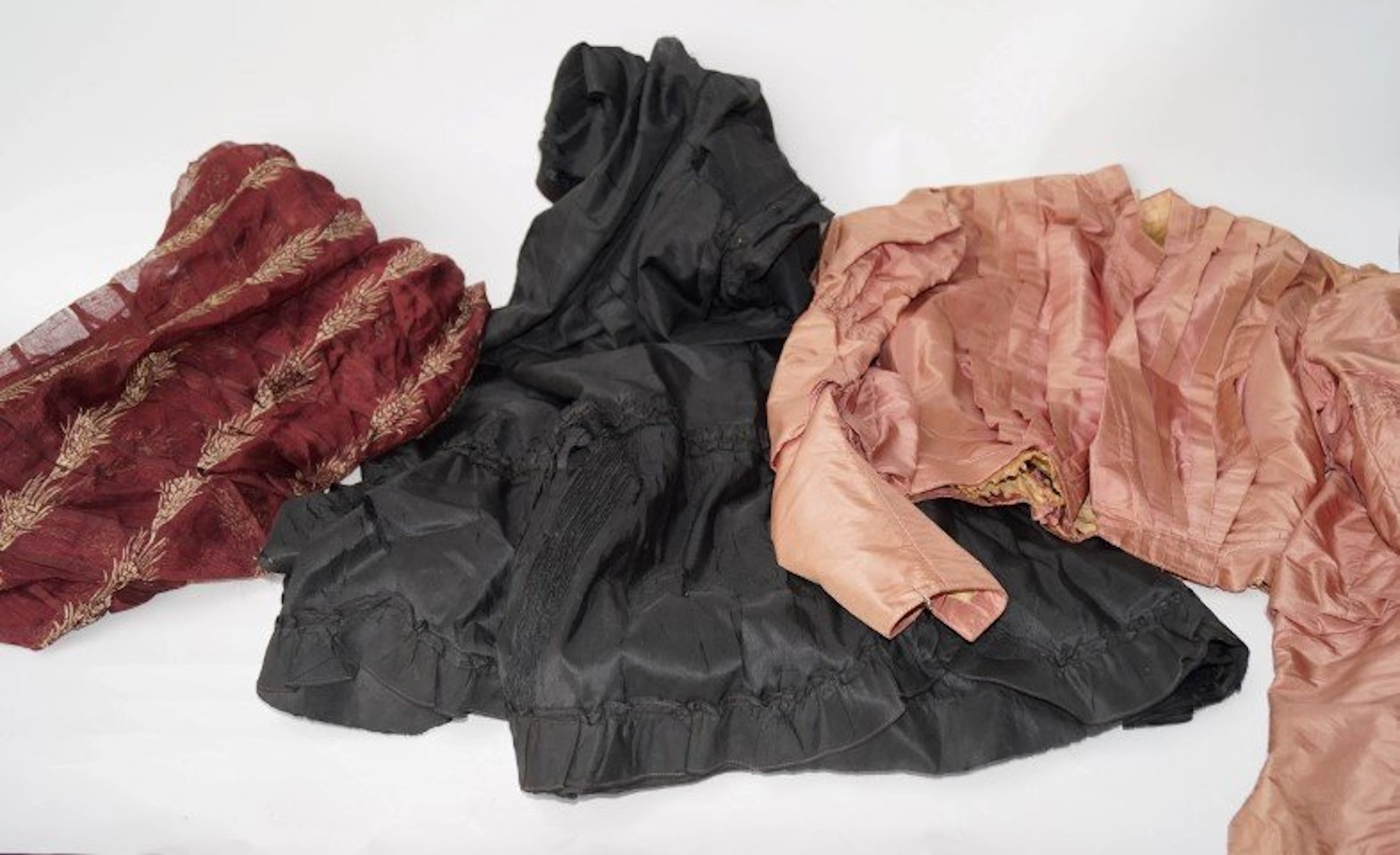 Large Lot of 19th C. Women's Dresses