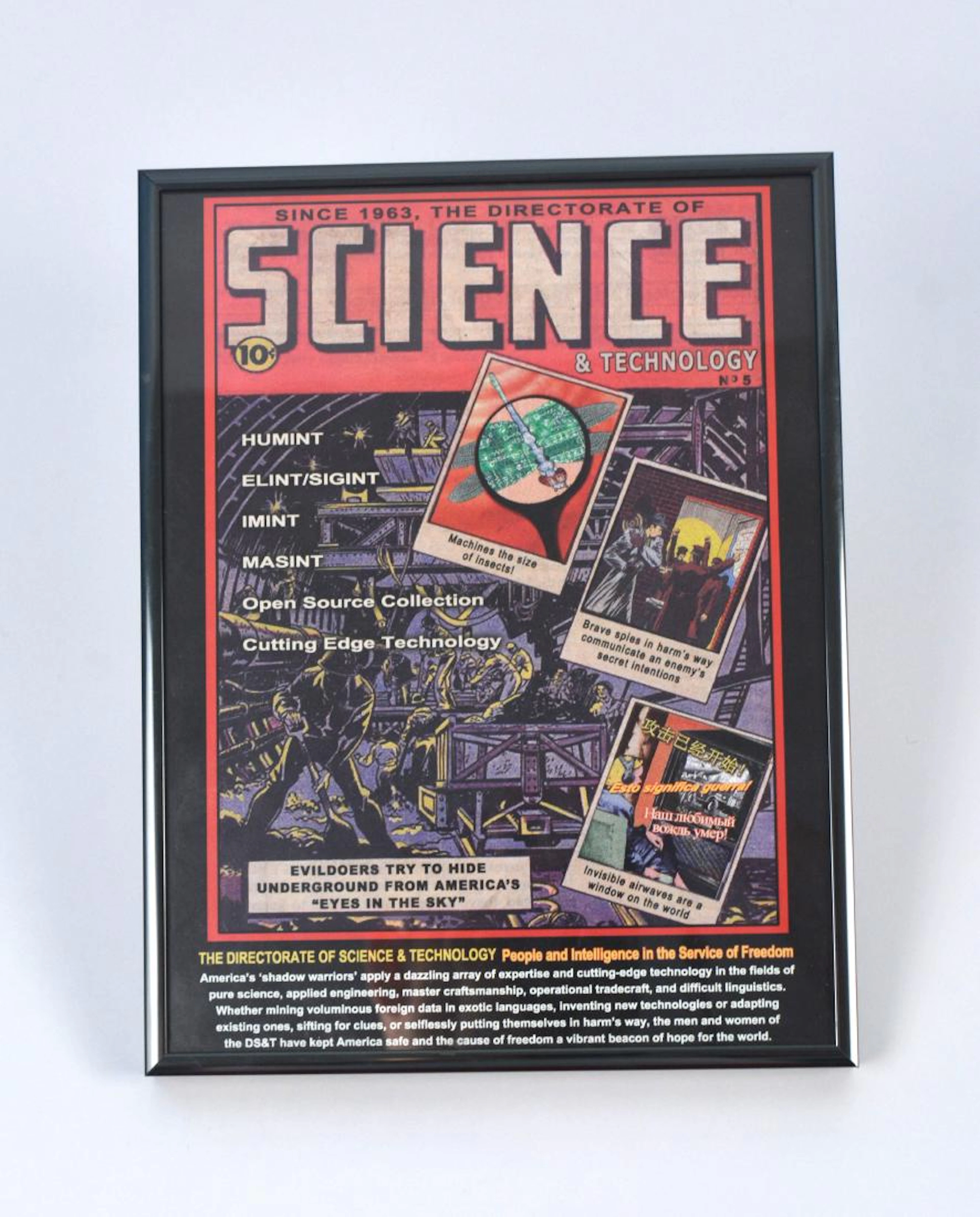 CIA Science and Technology Poster
