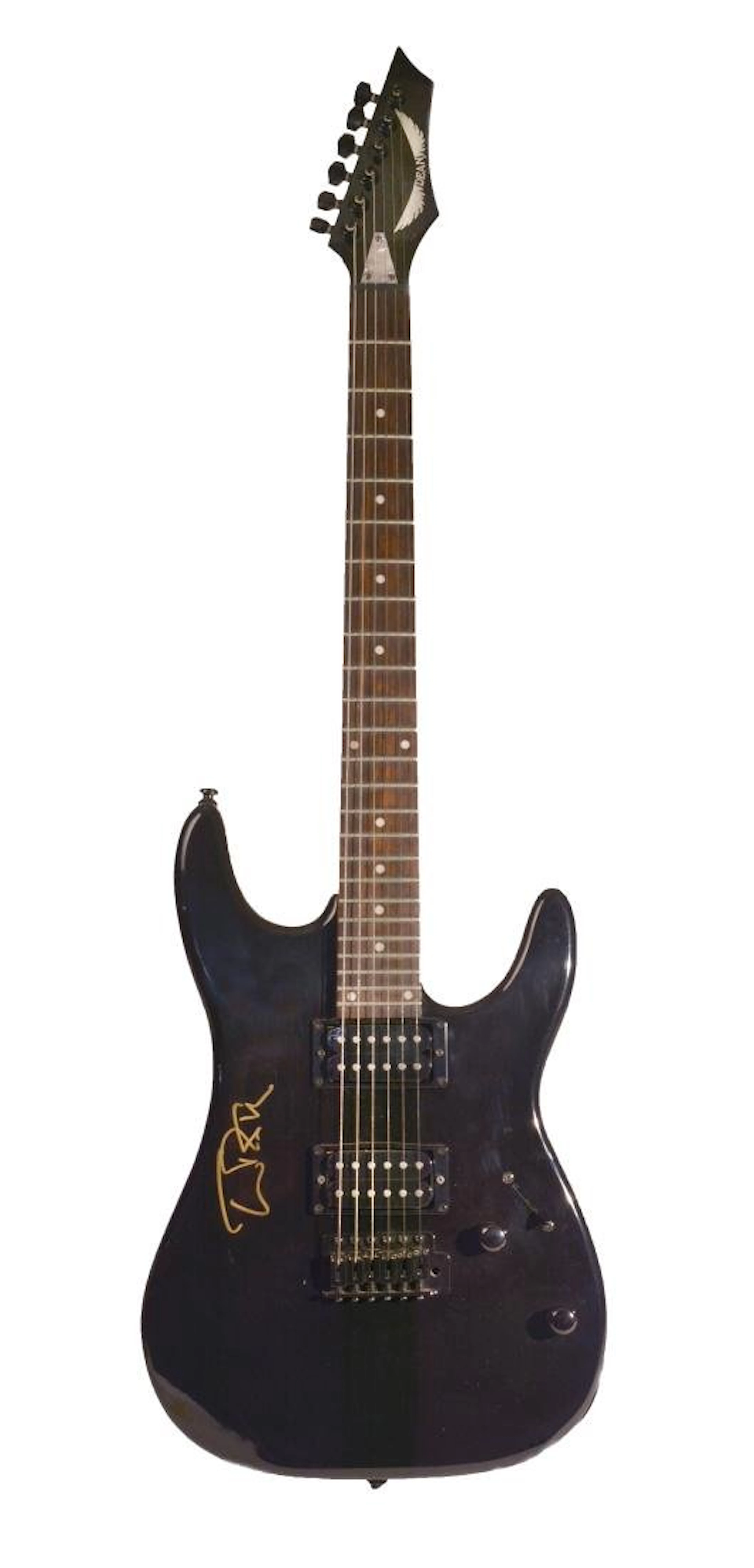 Guitar signed by Tom Petty