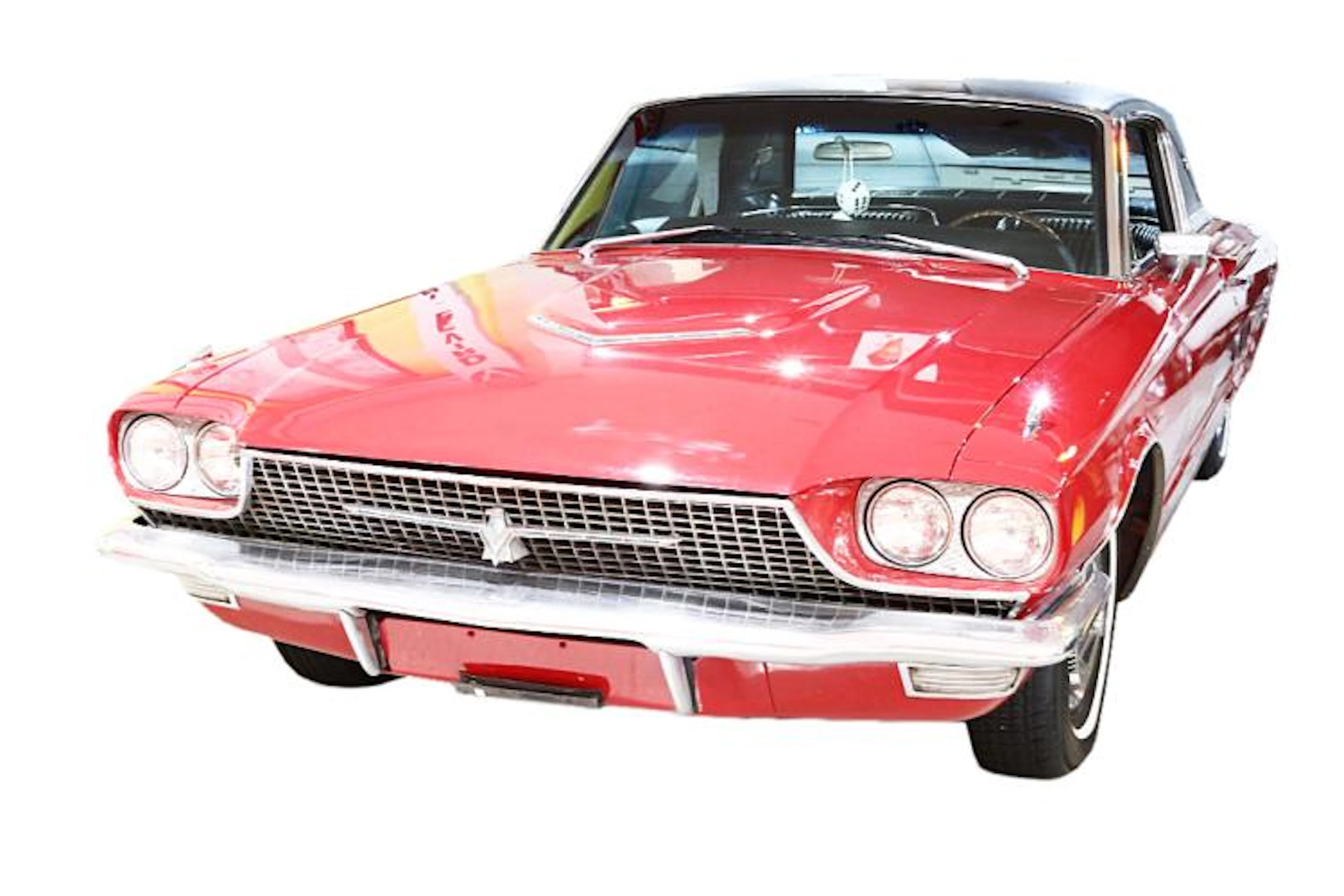 Dean Martin's Candy Apple Red 1966 Ford Thunderbird W/Autographed Photo, Poster & Notarized Letter From Previous Owner *Museum Exhibited*