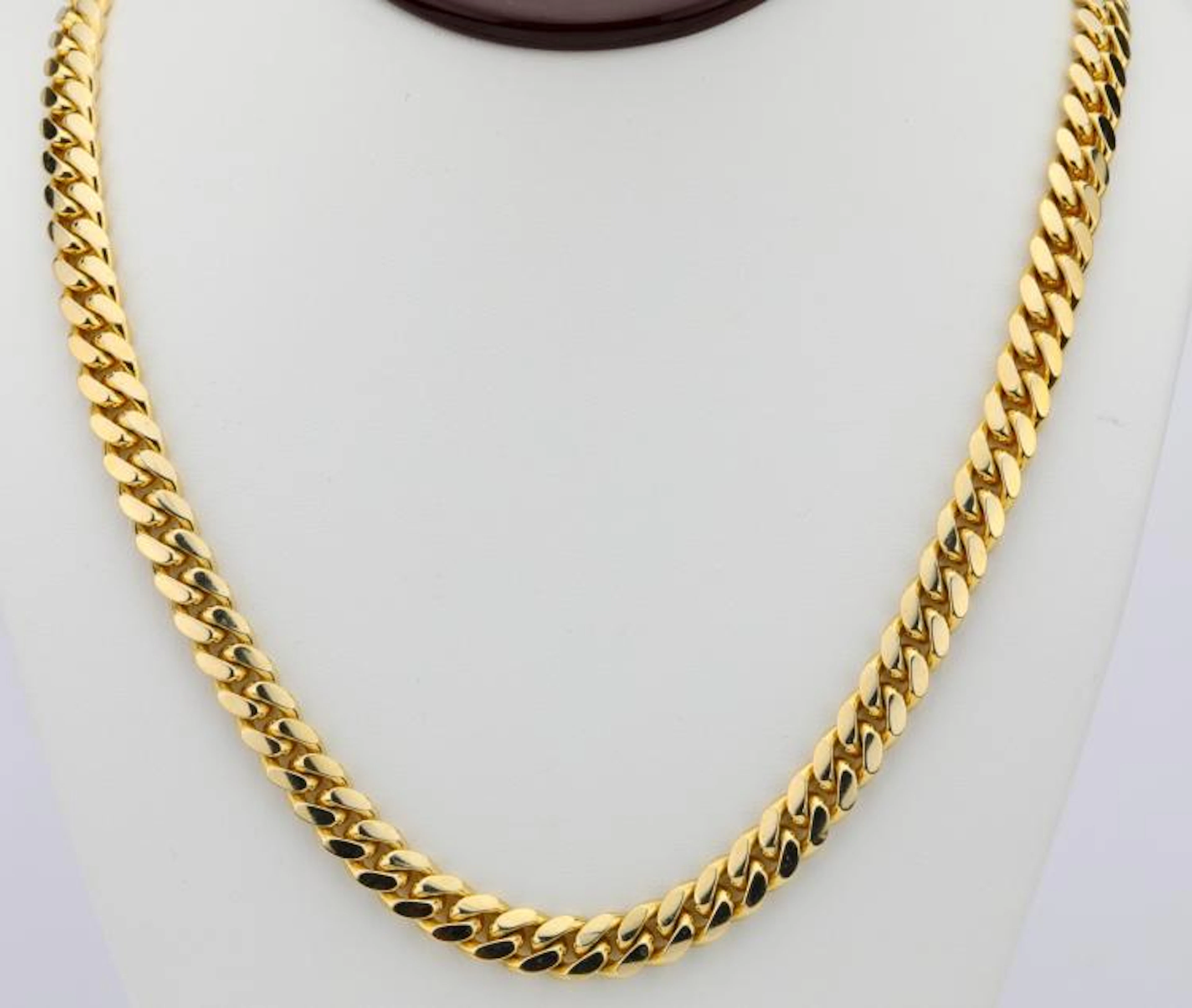 IF & Co. Solid 14K Yellow Gold 9mm Wide 28" Cuban Link Chain (187.2 Grams) 18% BP