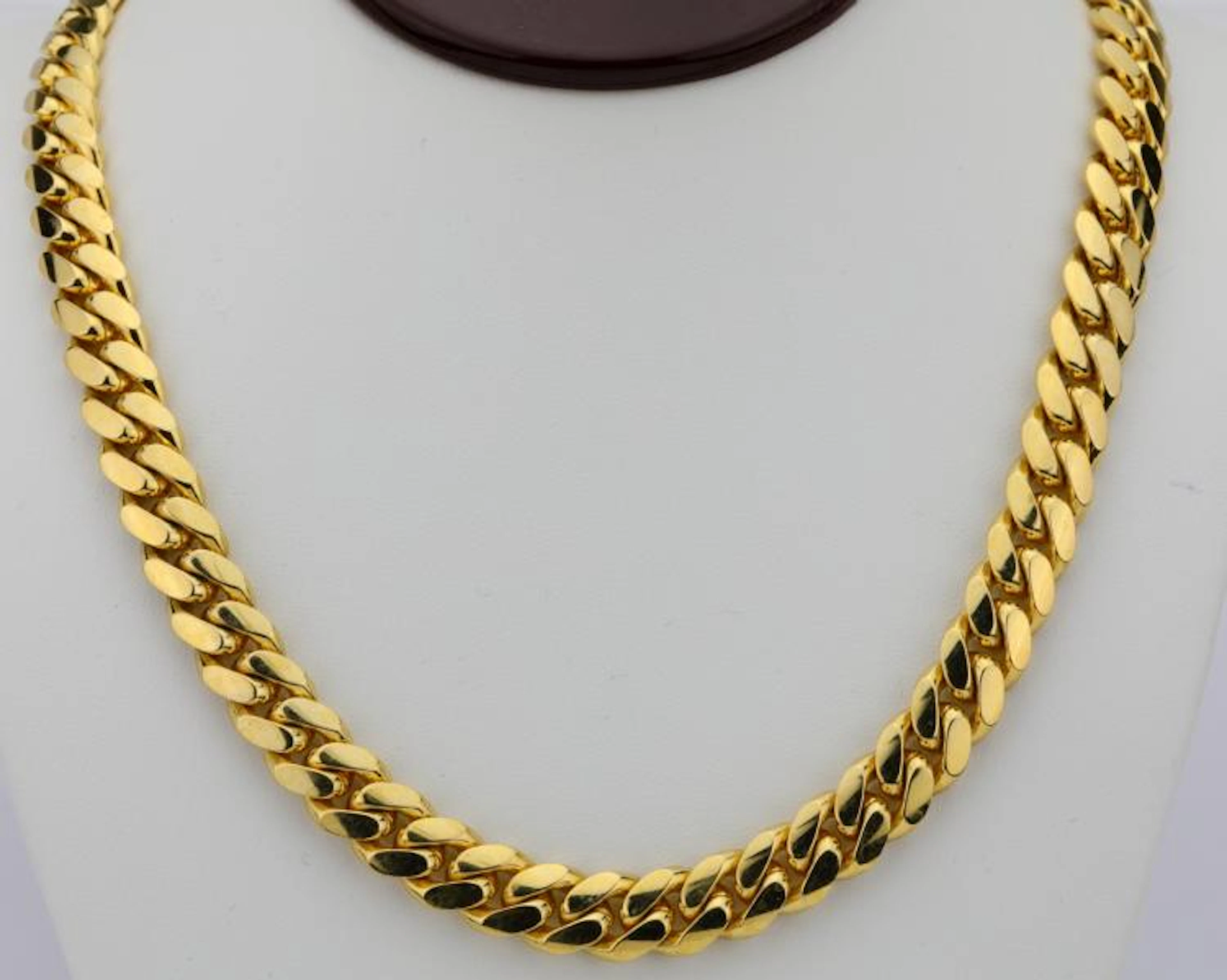 IF & Co. Solid 14K Yellow Gold 11mm Wide 30" Cuban Link Chain (302.8 Grams) 18% BP