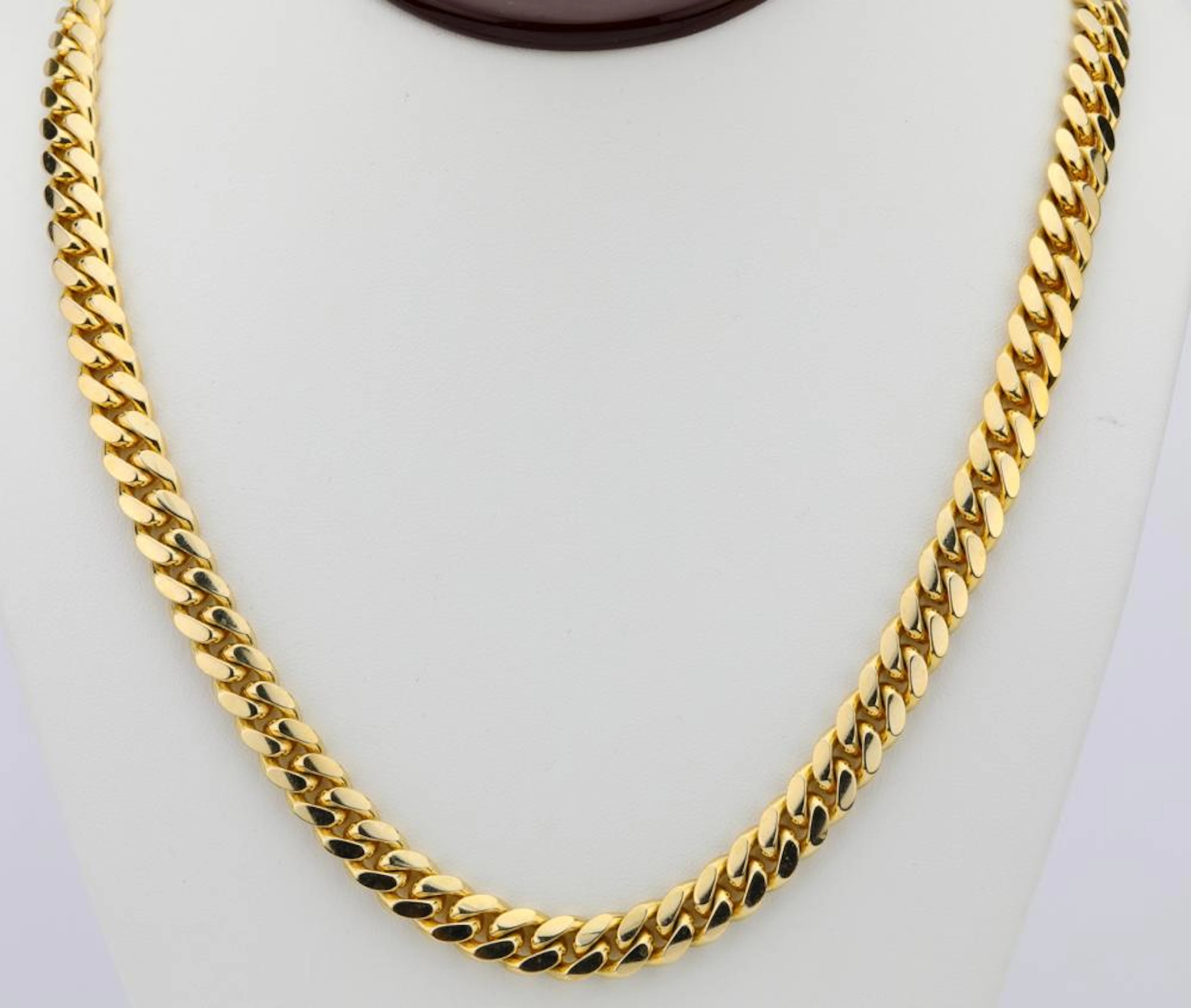 IF & Co. Solid 14K Yellow Gold 9mm Wide 28" Cuban Link Chain (187.2 Grams) 18% BP