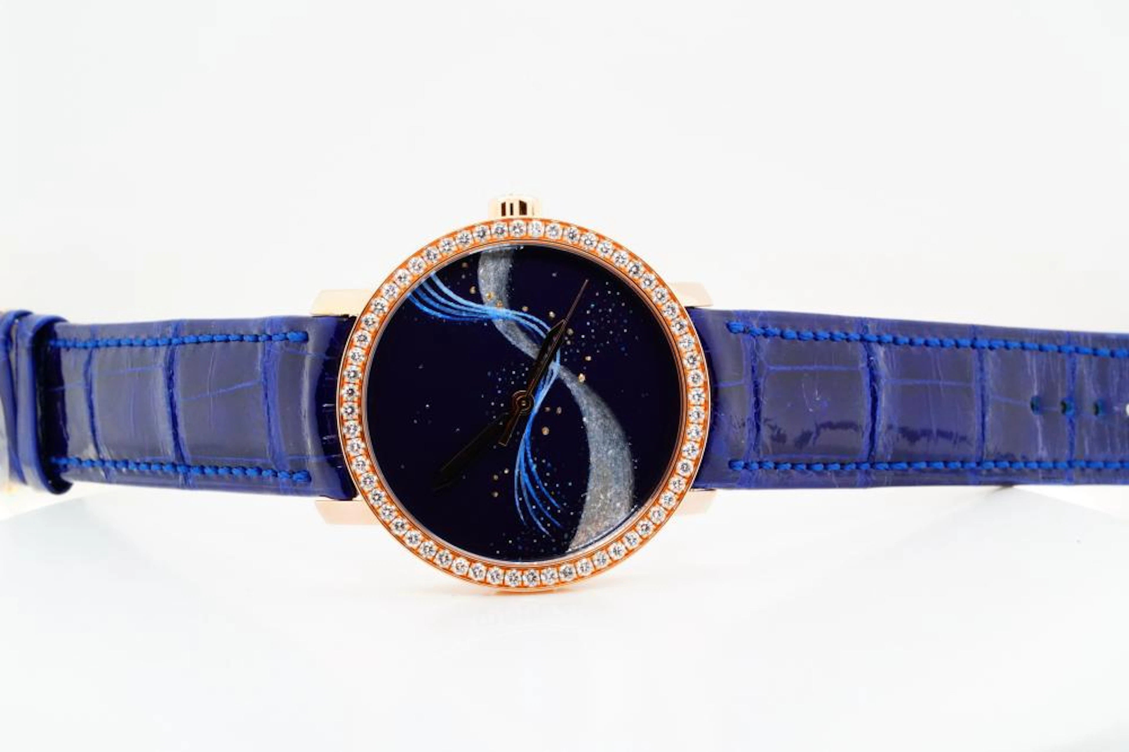 DeWitt Classic Lady 18K 40mm Watch W/Diamonds