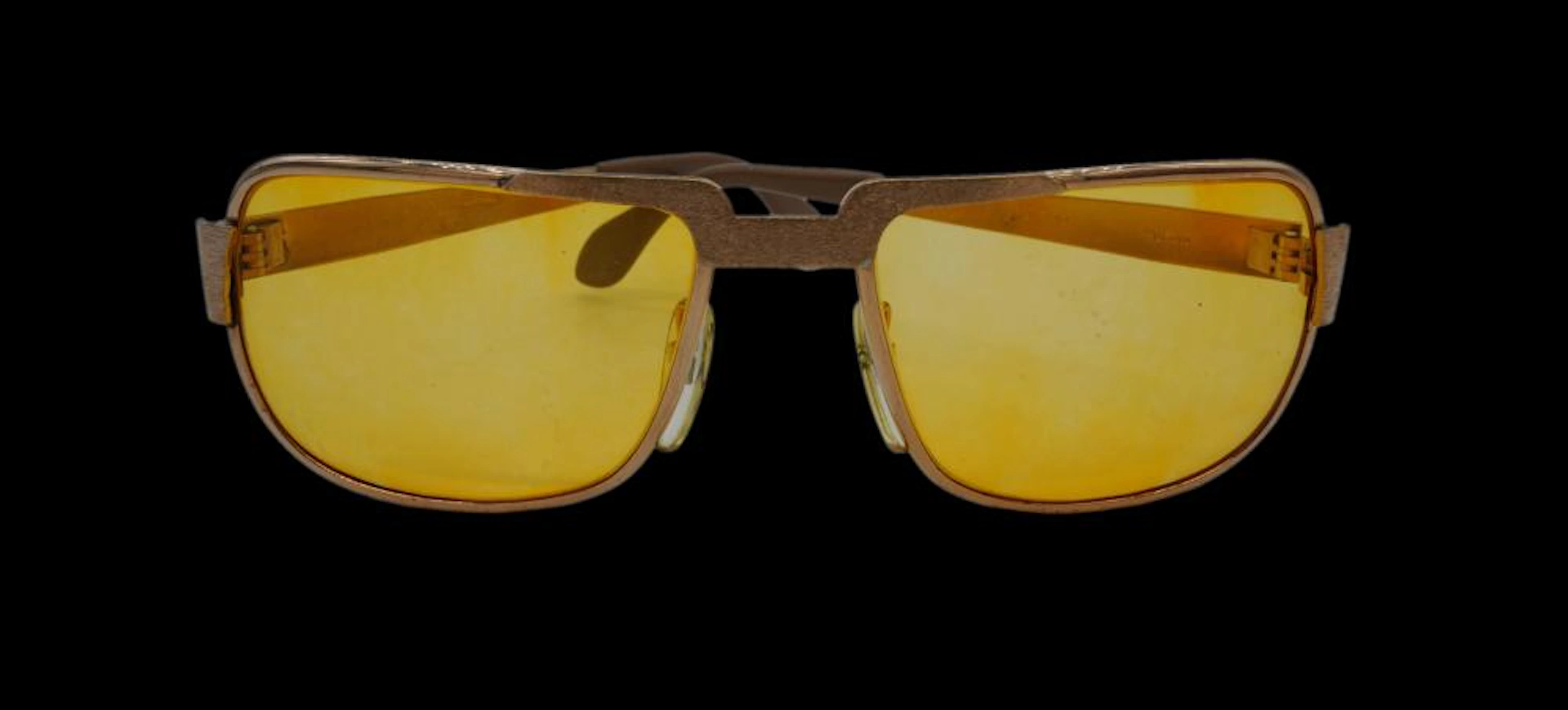 Elvis Presley's Neo Style Yellow Lens Sunglasses