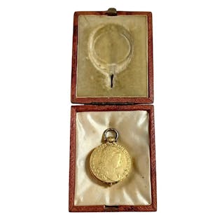 1788 and 1777 George III Victorian Gold Coins English Locket