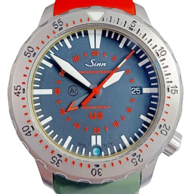 Sinn U2 EZM 5 Mens Automatic Diver Wrist Watch