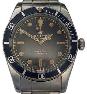Vintage Rolex Submariner 5508 Men’s SS Diver Wrist Watch W/ Box Papers c. 1959