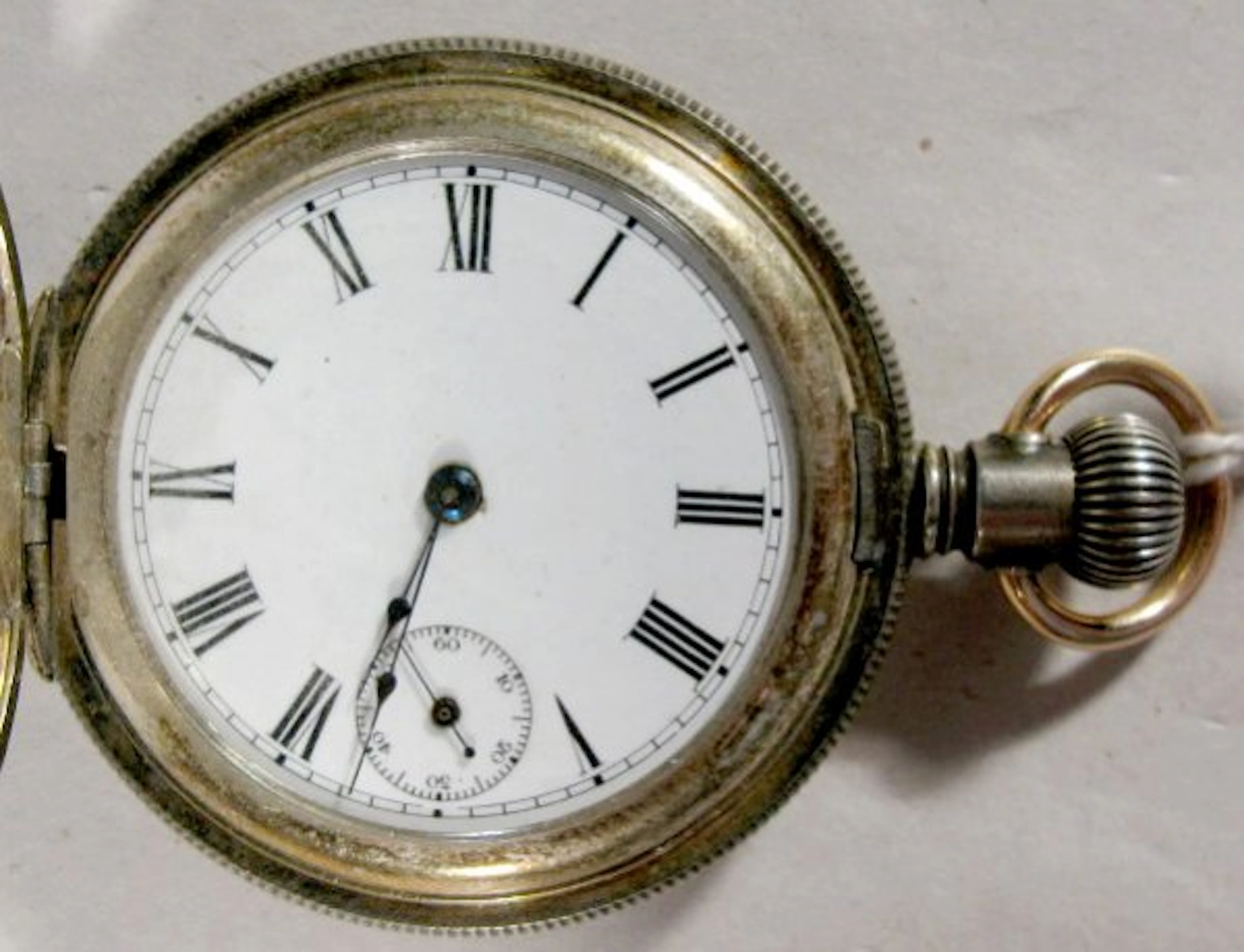 106: New England Watch Co. 12S HC Pocket Watch