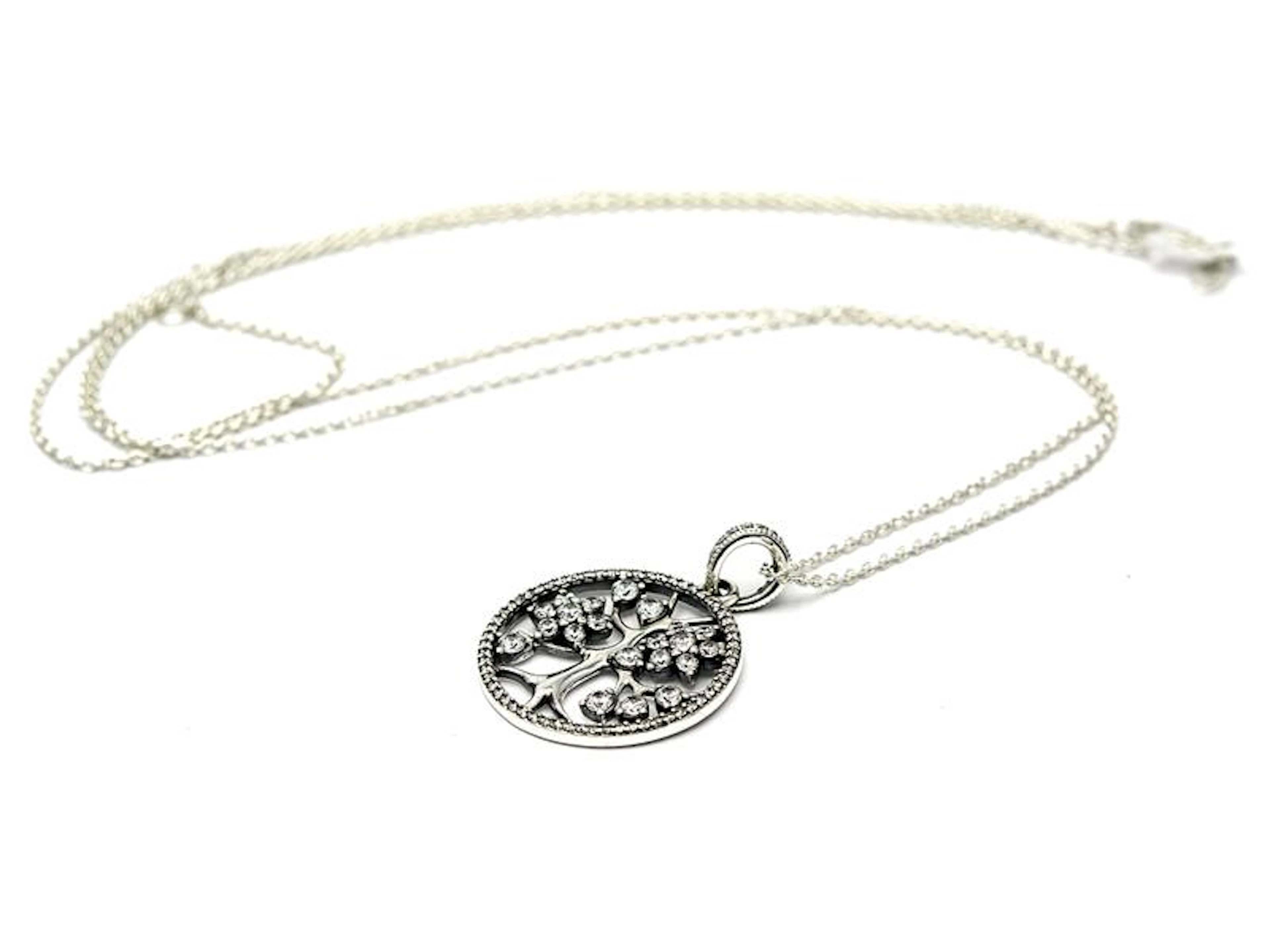 Collier Pandora S925 69-/70-/80cm 8,7g med stenar