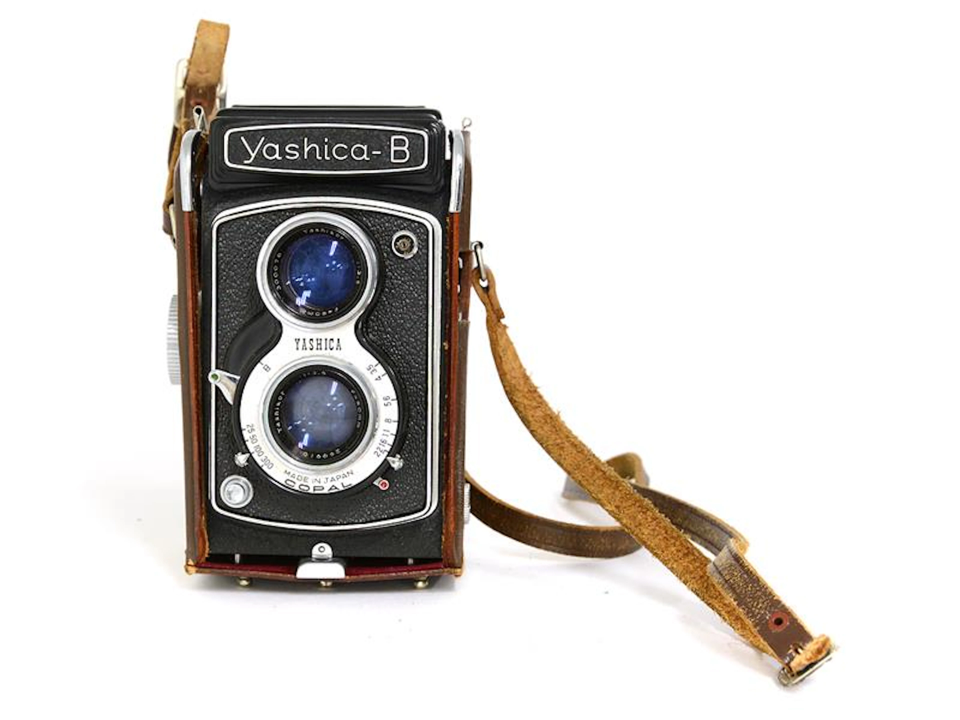 Kamera vintage Yashica Modell:B med original garanti