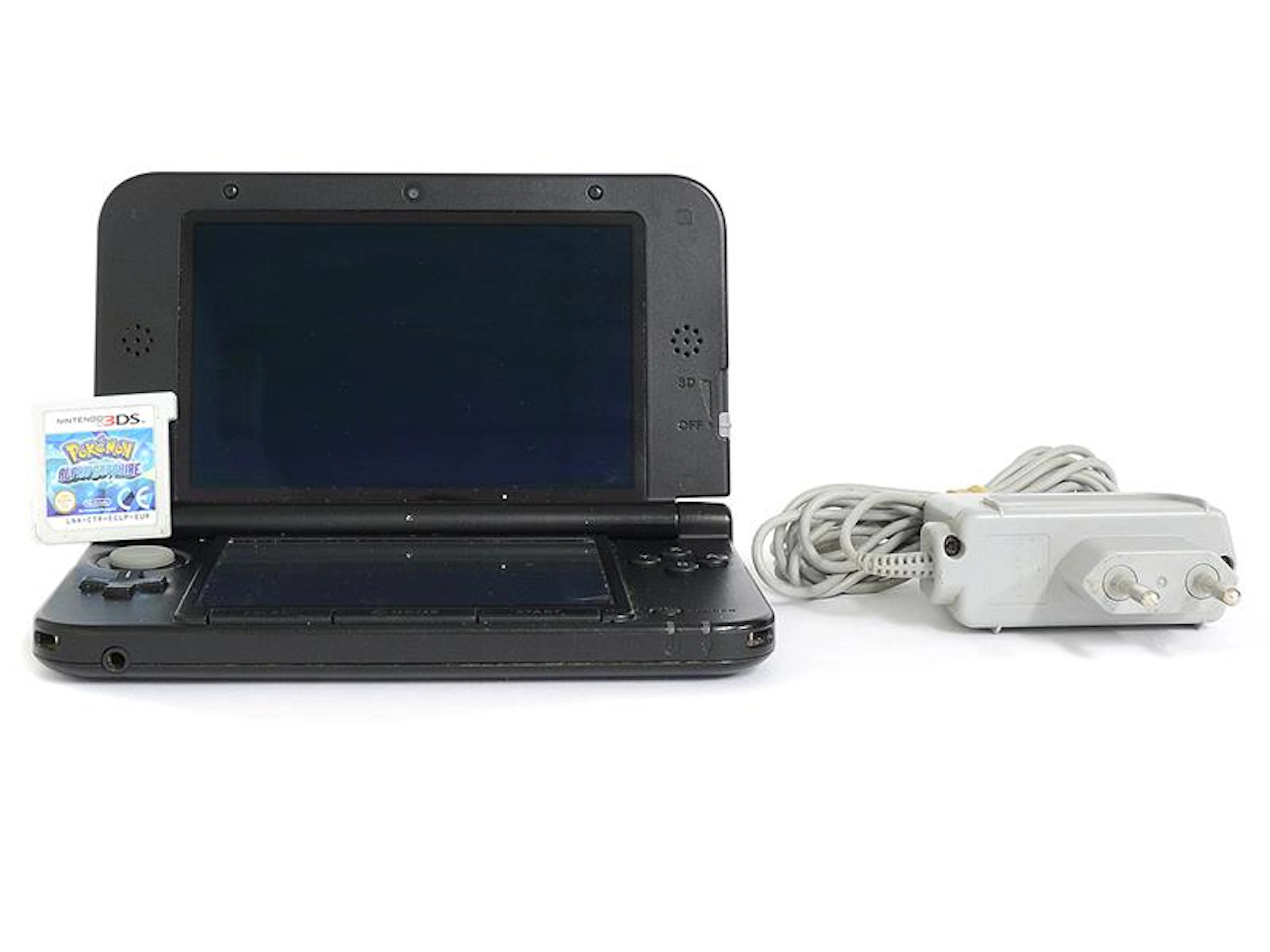 Nintendo 3DS XL Snr:SEF114324504 repig med laddningskabel och...