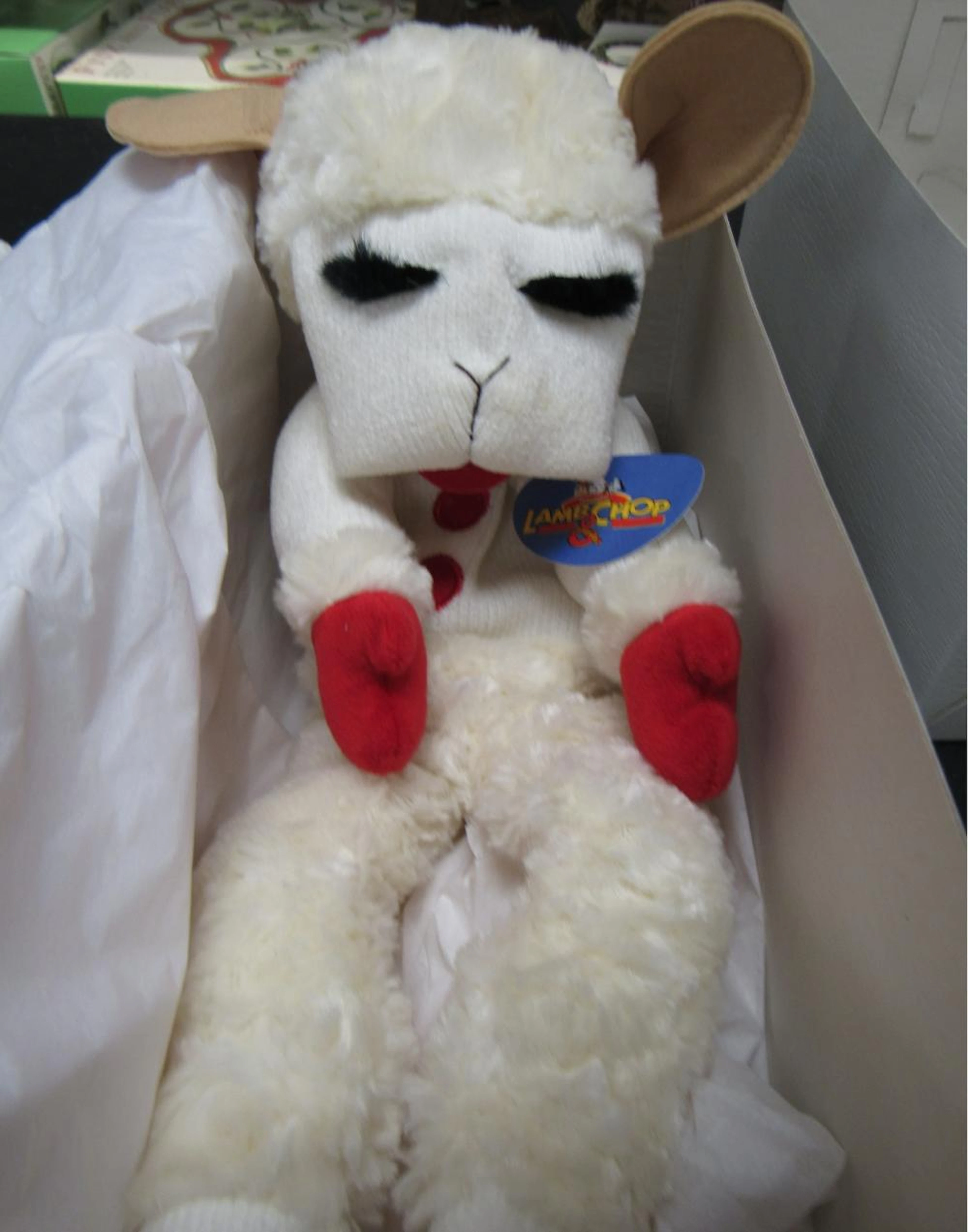 Aurora World Sheri Lewis Lamb Chop Play Along 8" Stuffed...