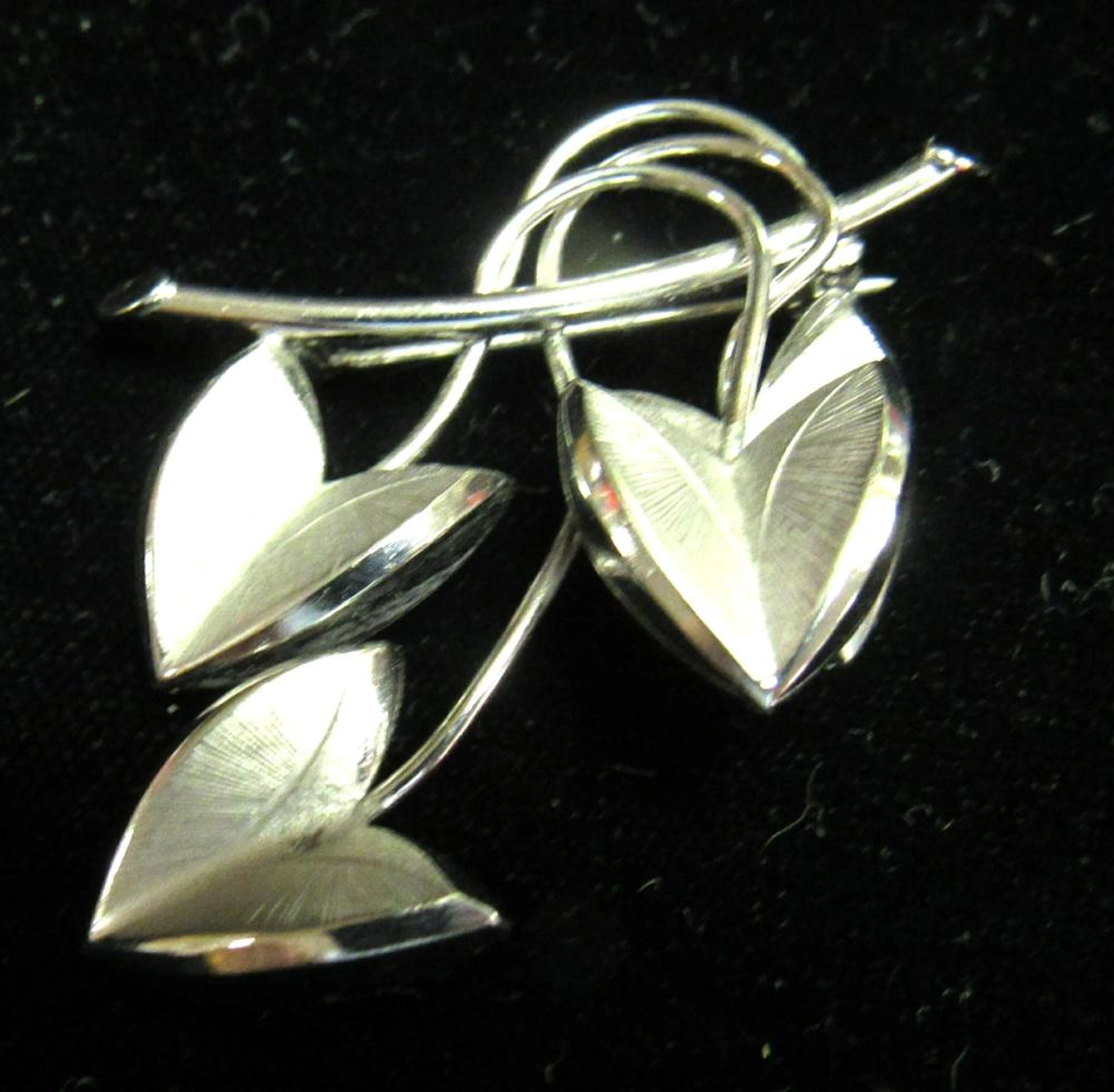 Vintage Bond Boyd Sterling Broch Pin, 2", EC