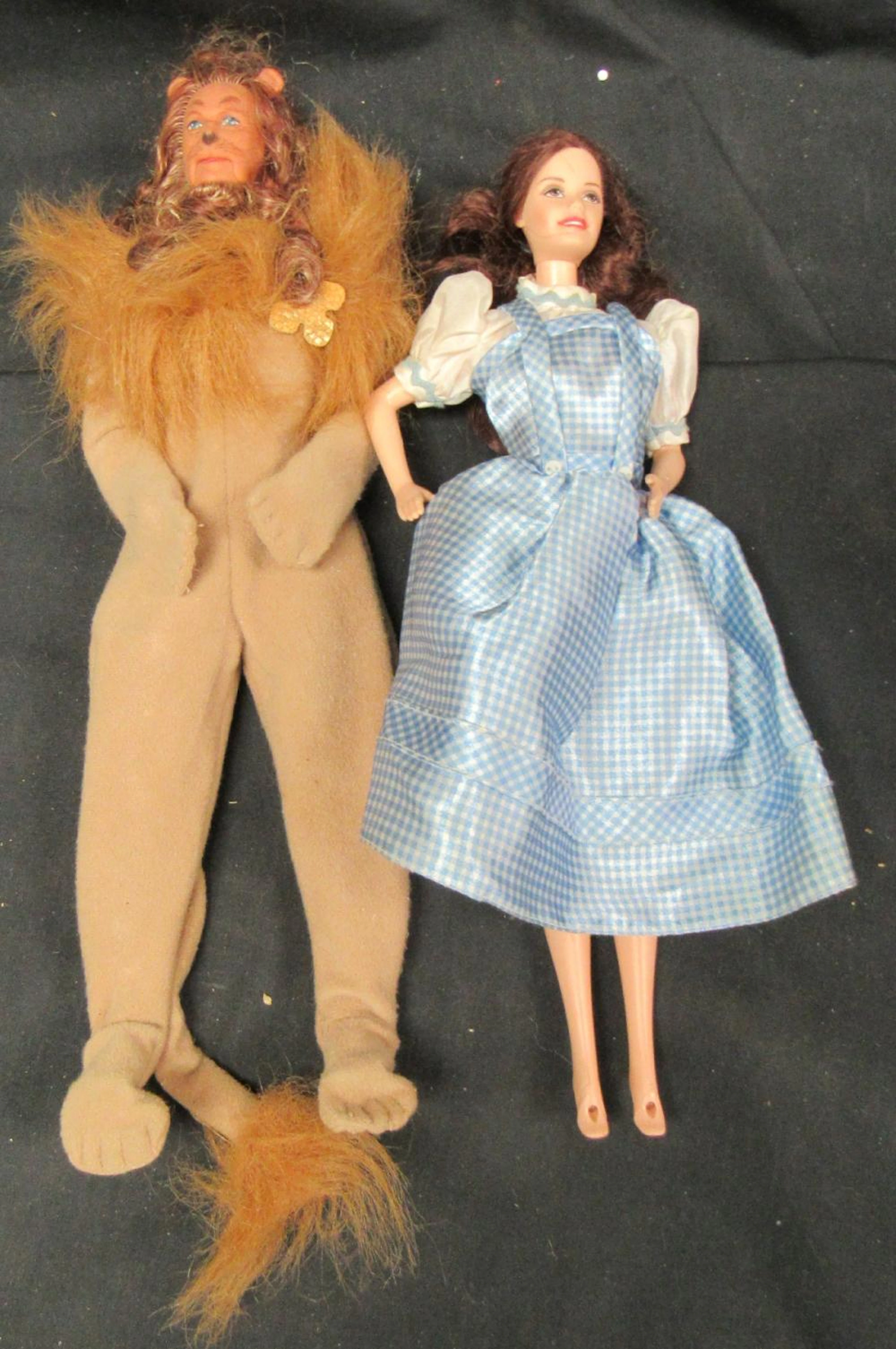 Barbie Wizard of Oz Cowardly Lion Doll 1996 Mattel and...