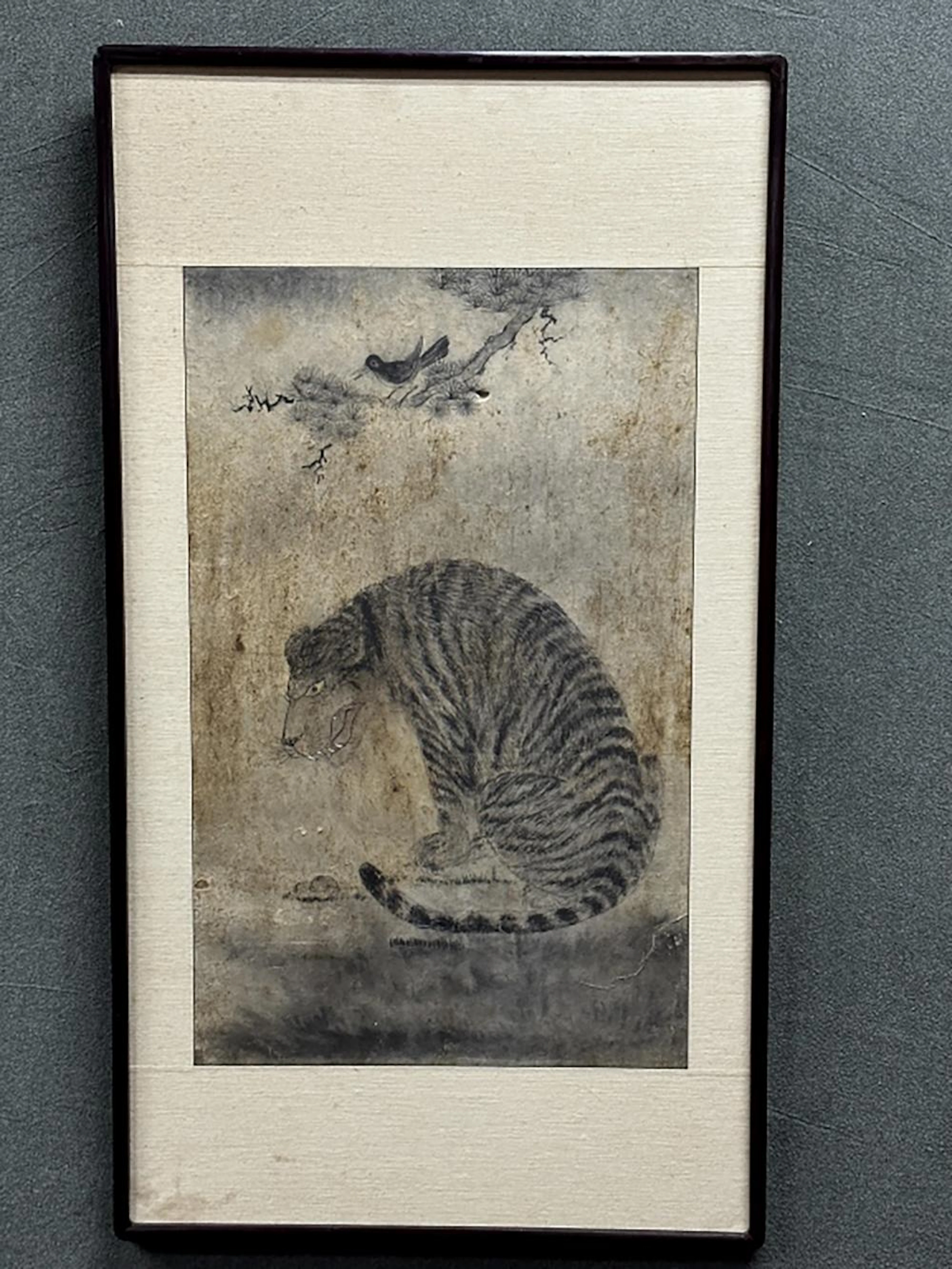 Antique Korean Water Color Painting