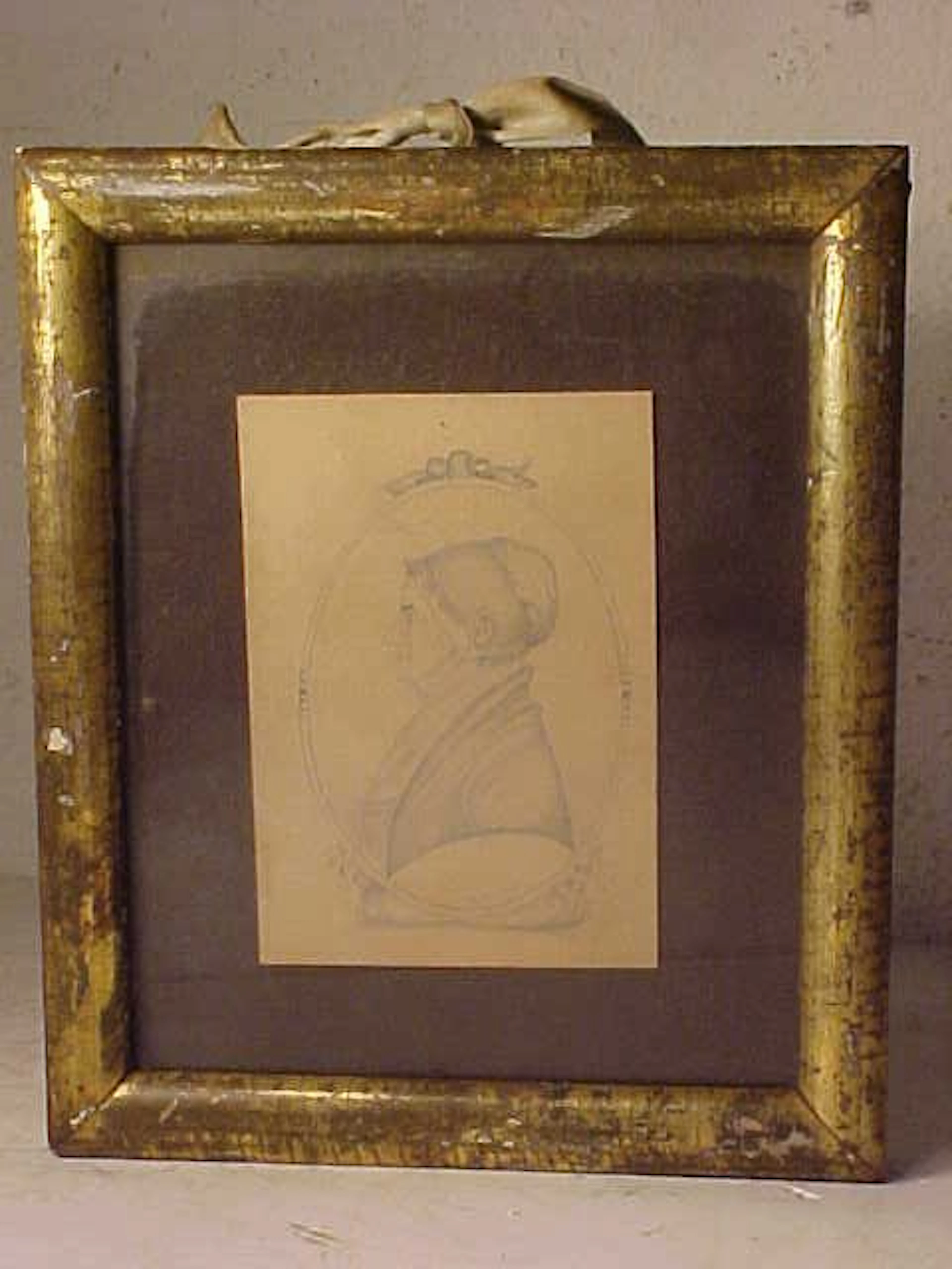 Drawing, portrait of Martha Willis, drawn by her son