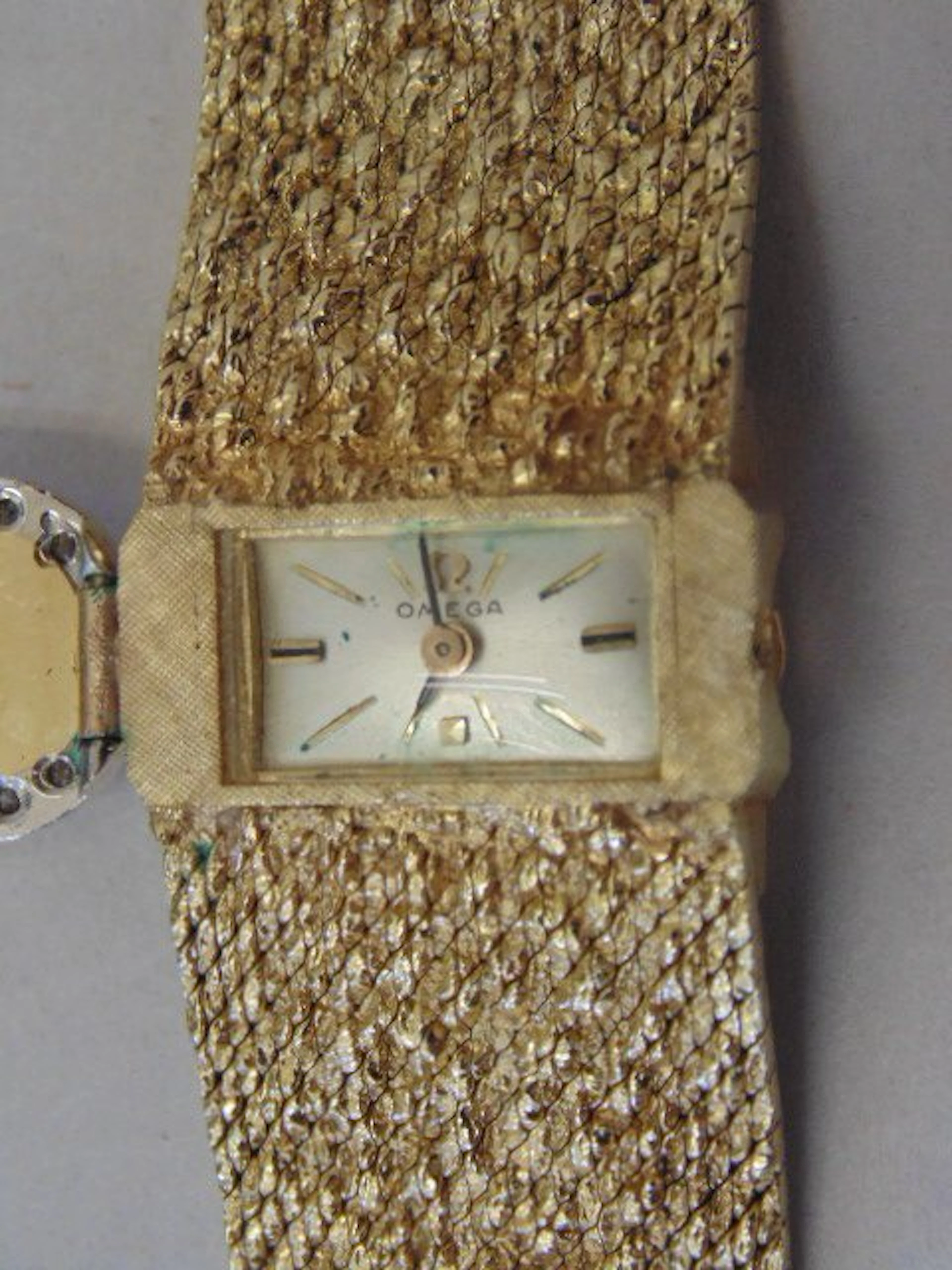 Omega gold ladies watch, 14K