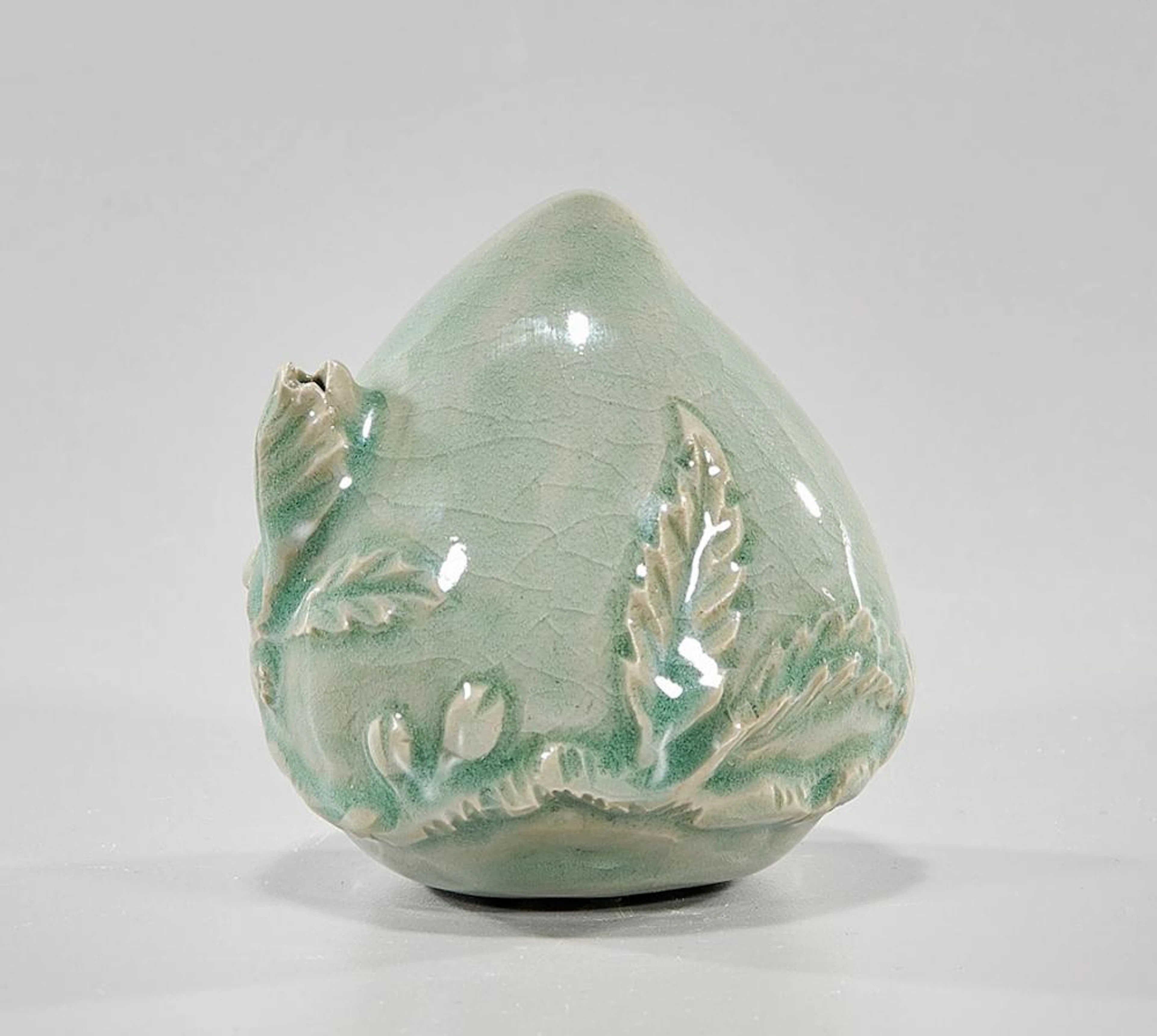 KOREAN CELADON CRACKLE GLAZED WATER DROPPER