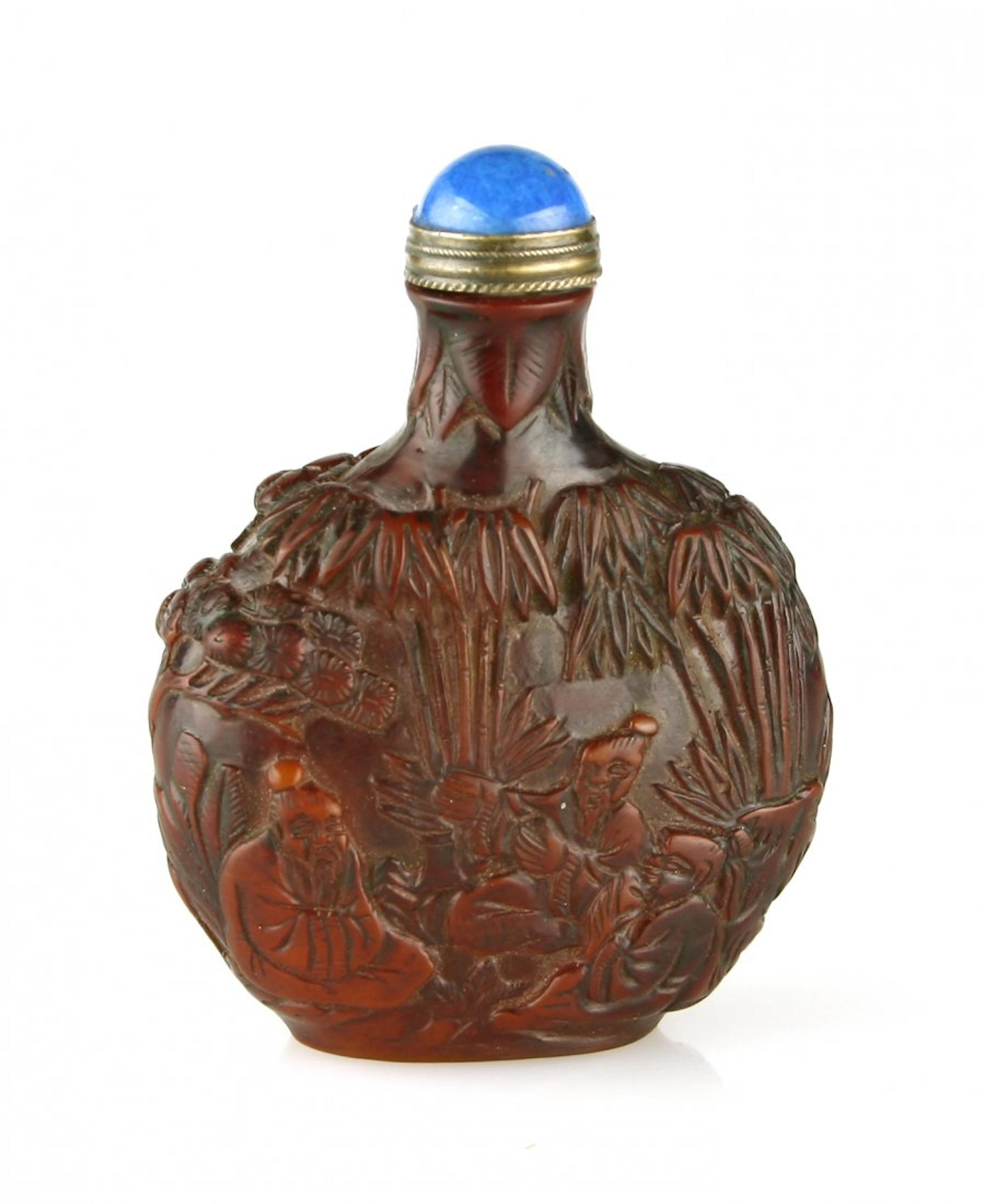 3 3/16" Qing Dynasty Chinese Snuff Bottle