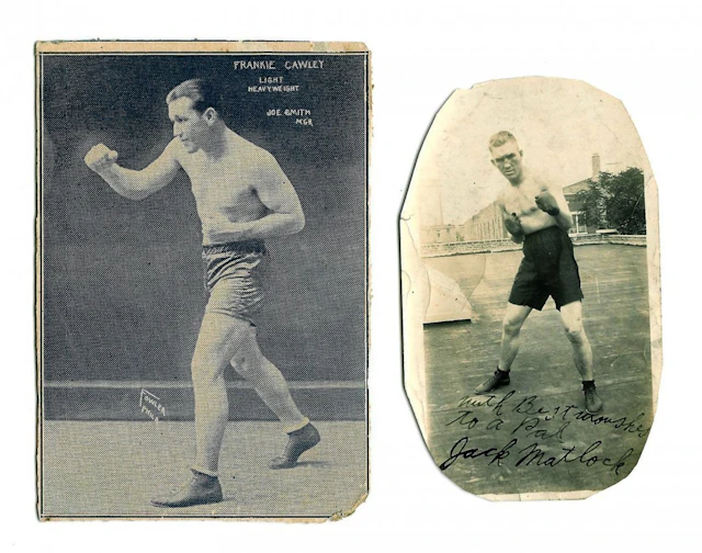 Boxing Fight Card and Photo