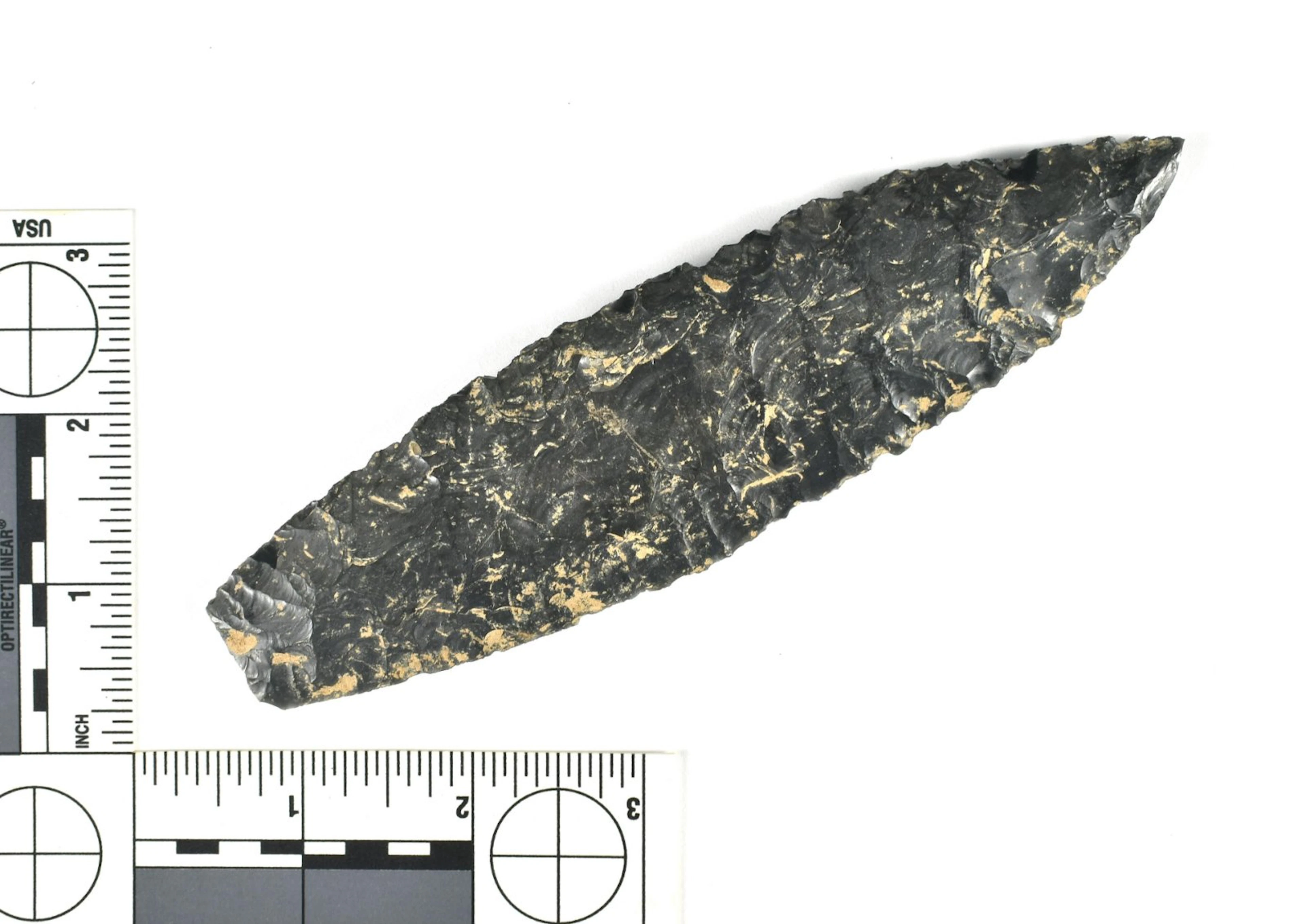 6 1/4" Archaic Obsidian Lance